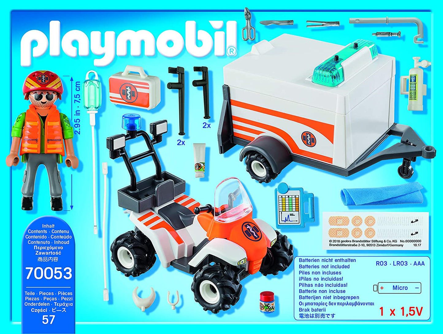 70053 PLAYMOBIL Action Figure Playset e accessor