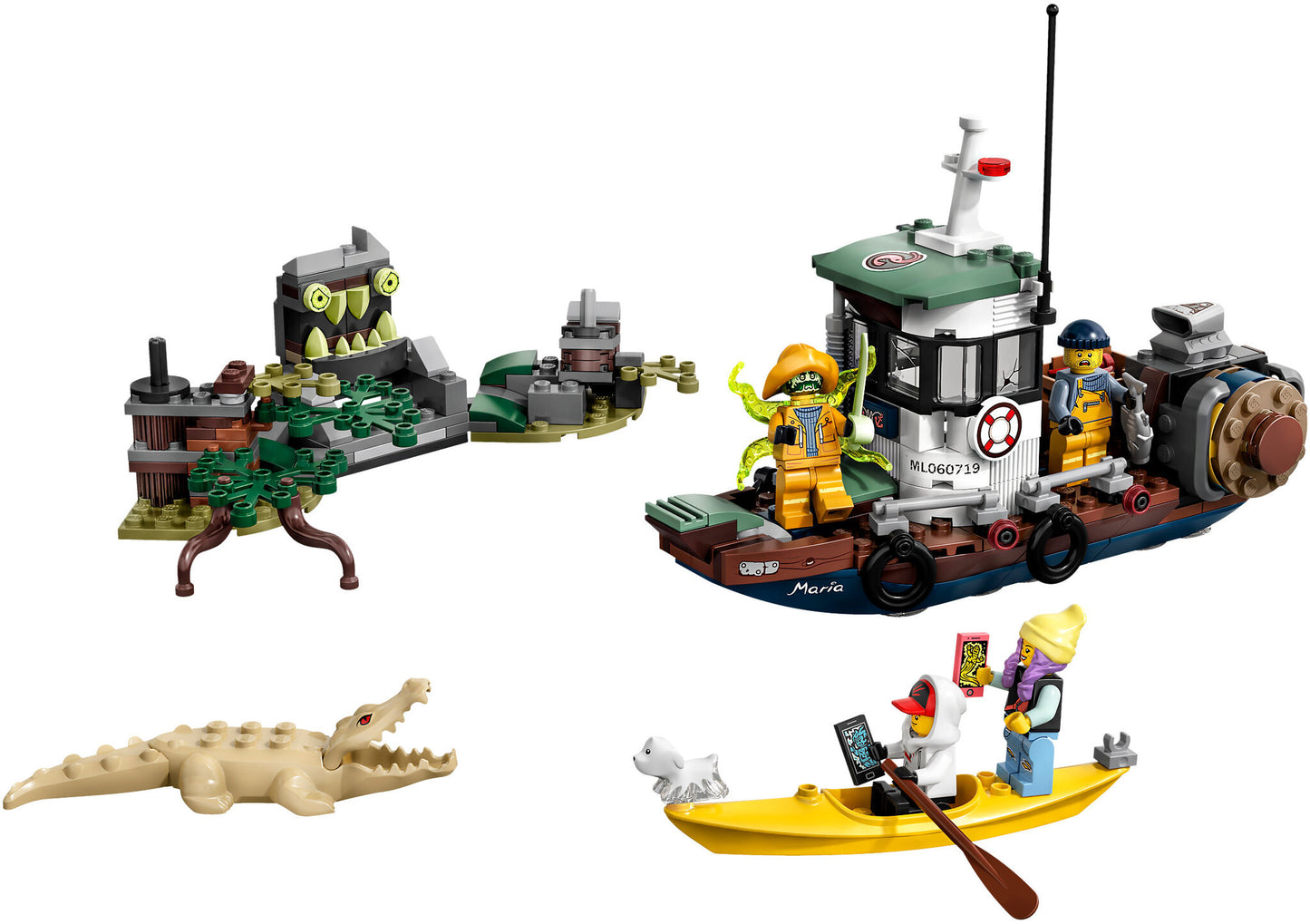 70419 LEGO Hidden Side - Il Peschereccio Naufragato
