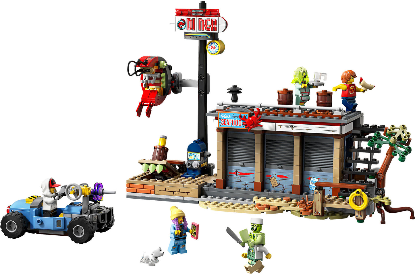 70422 LEGO Hidden Side - Attacco alla Capanna dei Gamberetti