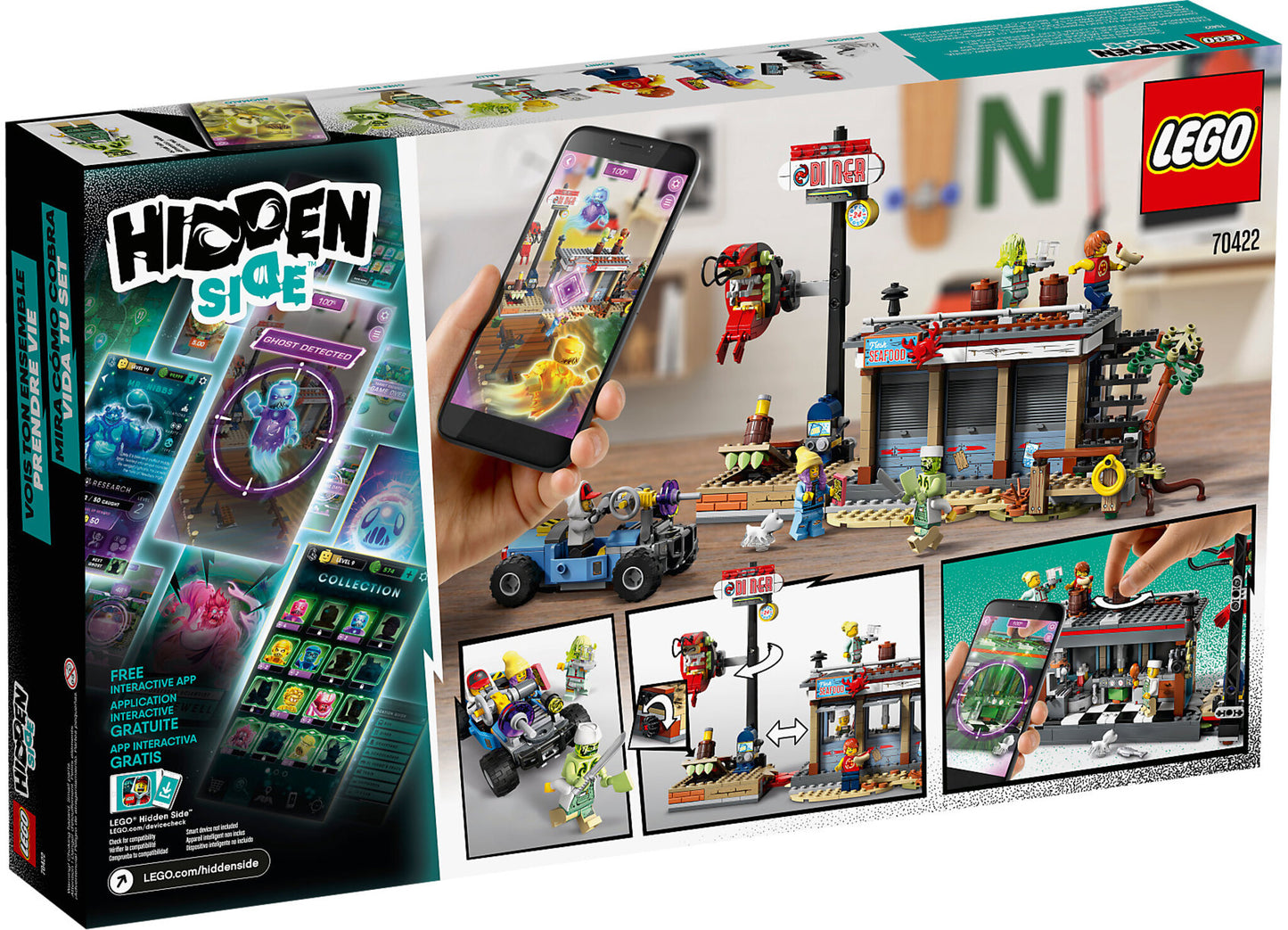 70422 LEGO Hidden Side - Attacco alla Capanna dei Gamberetti