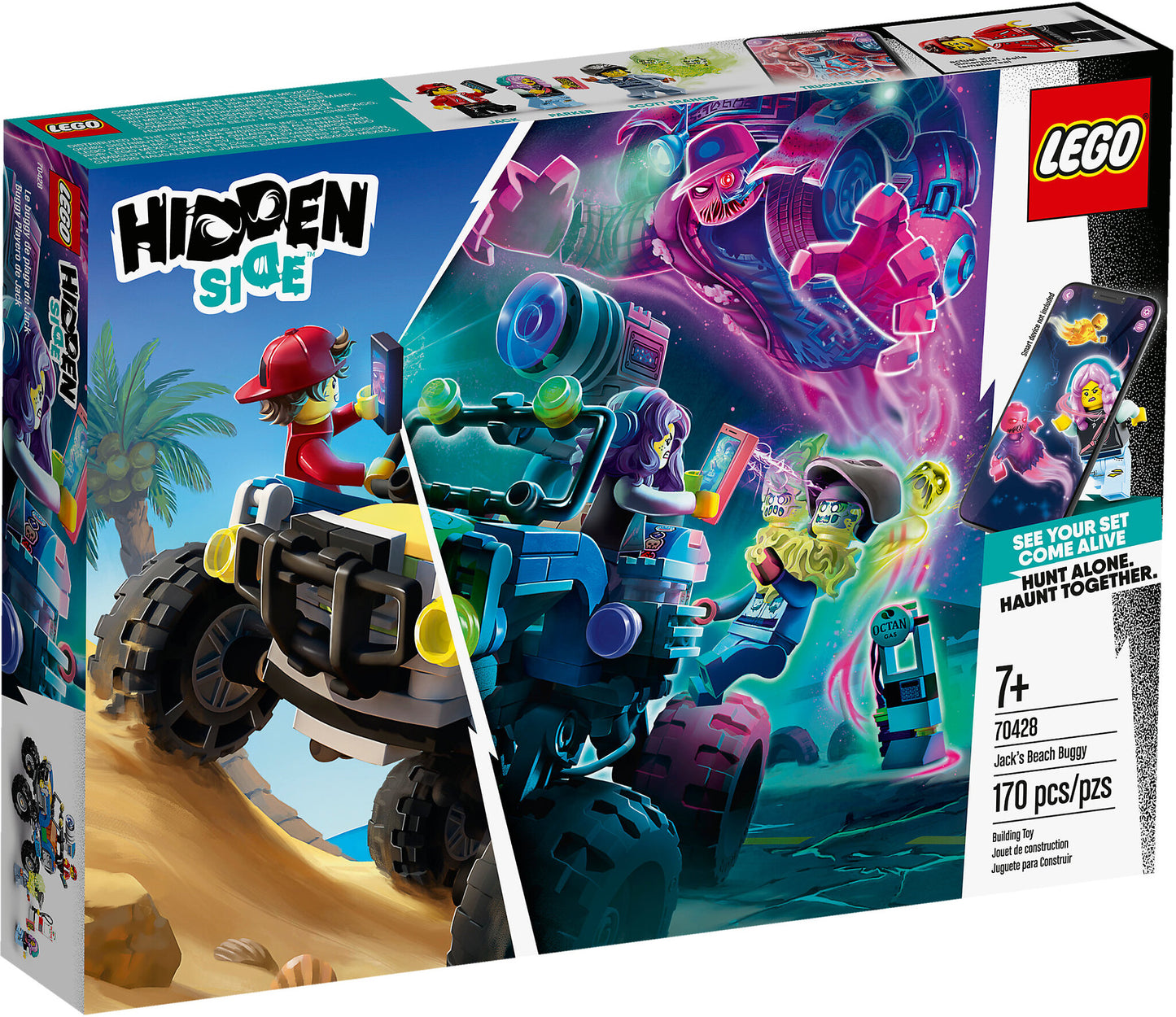 70428 LEGO Hidden Side - Il Buggy da Spiaggia di Jack