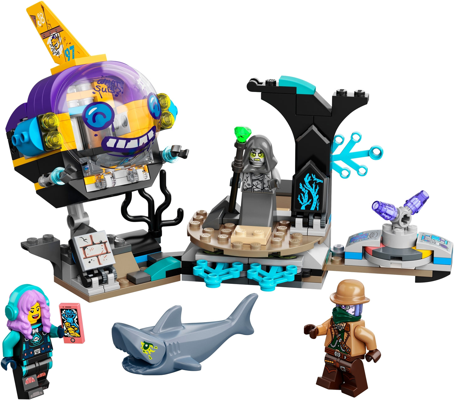 70433 LEGO Hidden Side - Sottomarino di J.B.