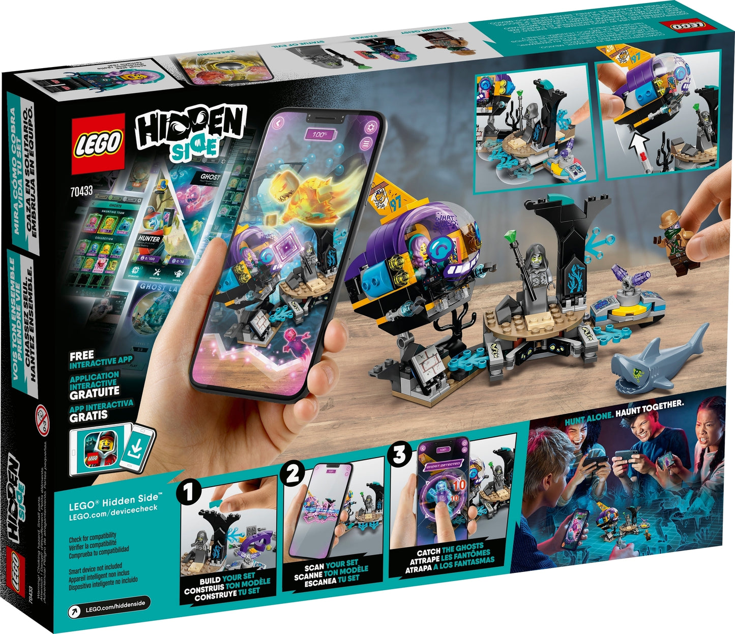 70433 LEGO Hidden Side - Sottomarino di J.B.