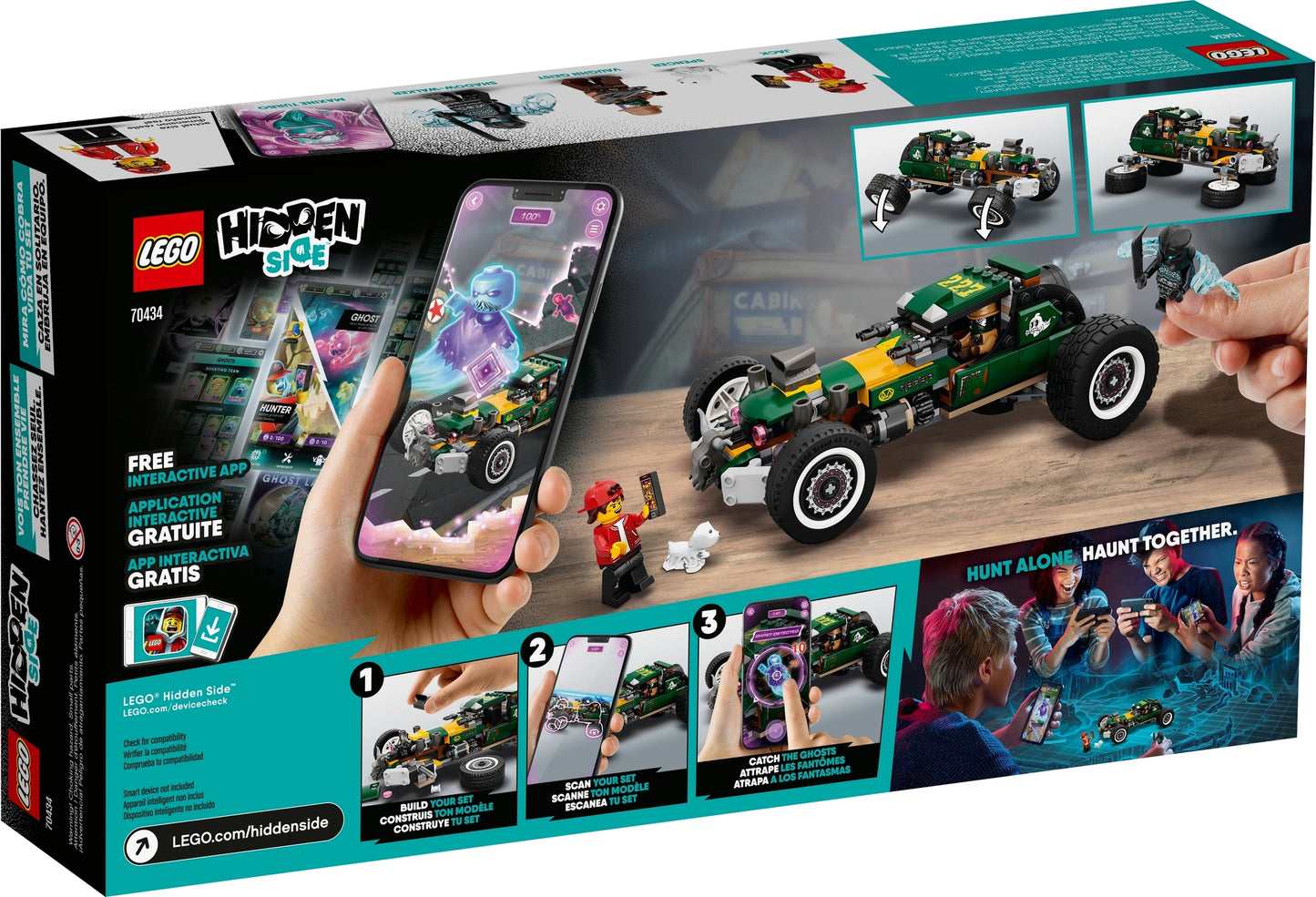 70434 LEGO Hidden Side - Auto da Corsa Fantasmagorica