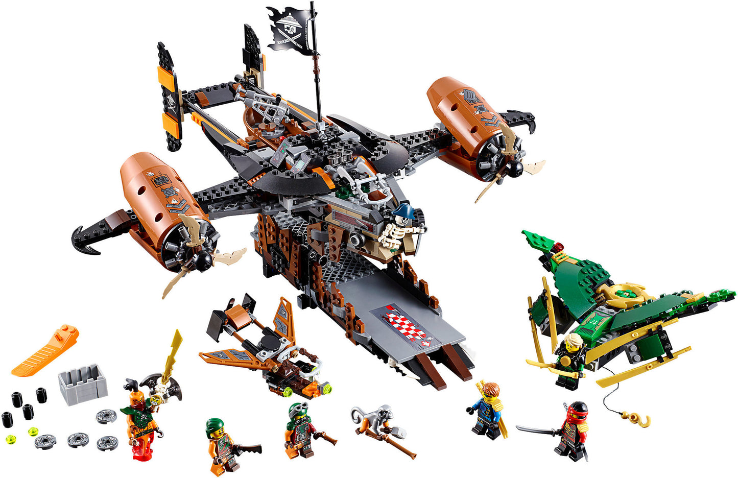 70605 LEGO Ninjago - La Fortezza della Sventura