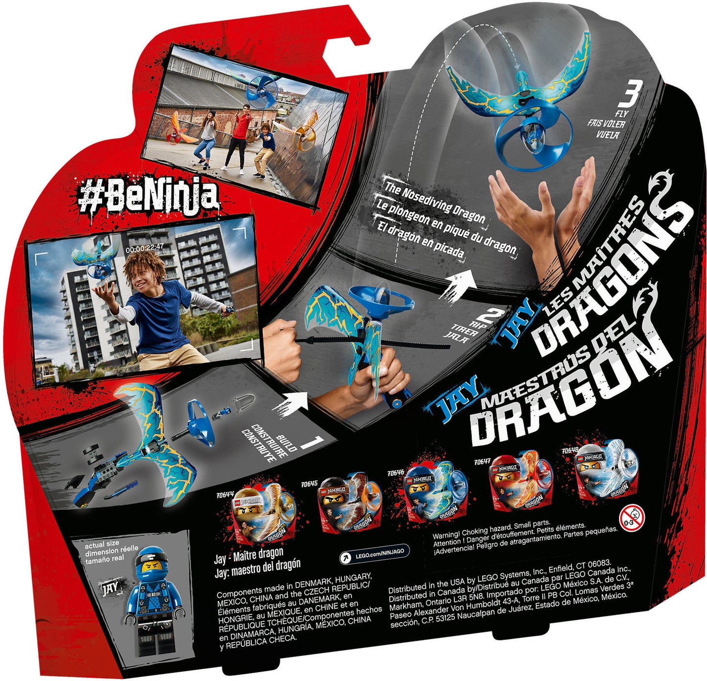 70646 LEGO Ninjago - Jay Maestro Dragone