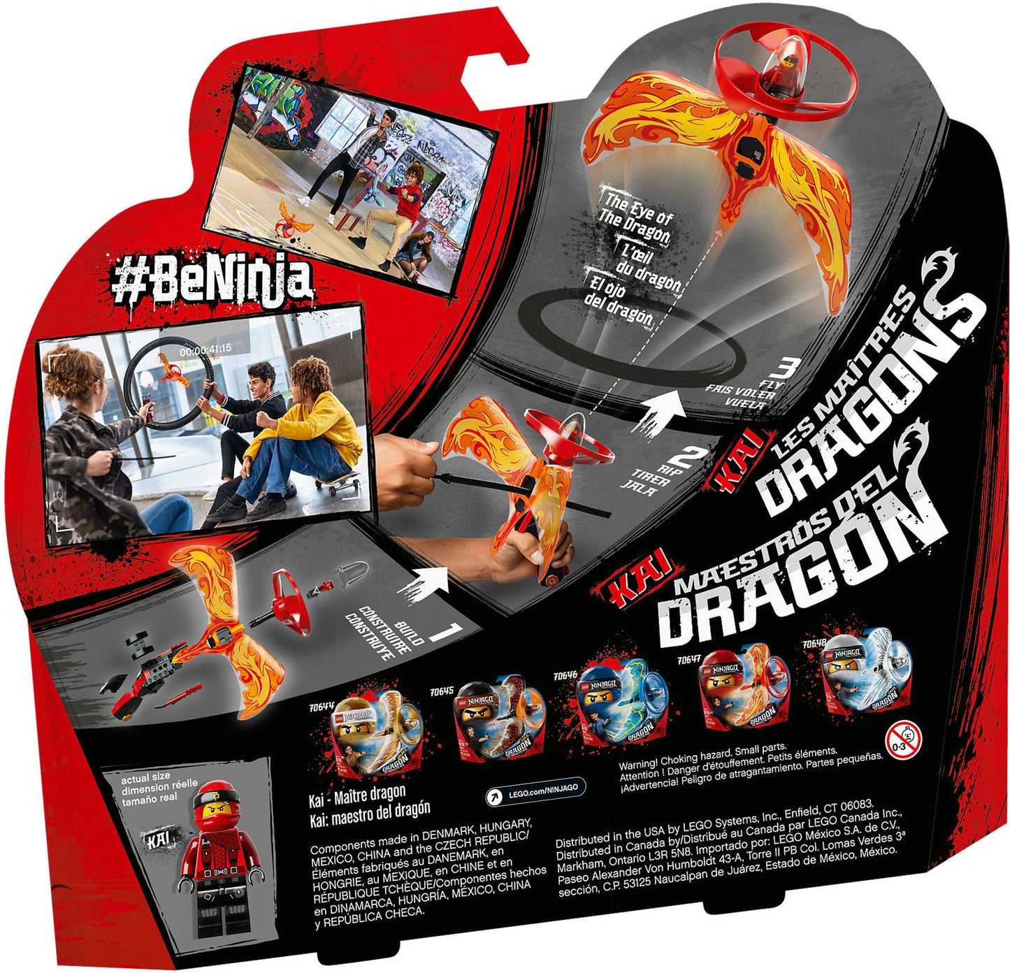 70647 LEGO Ninjago - Kai Maestro Dragone