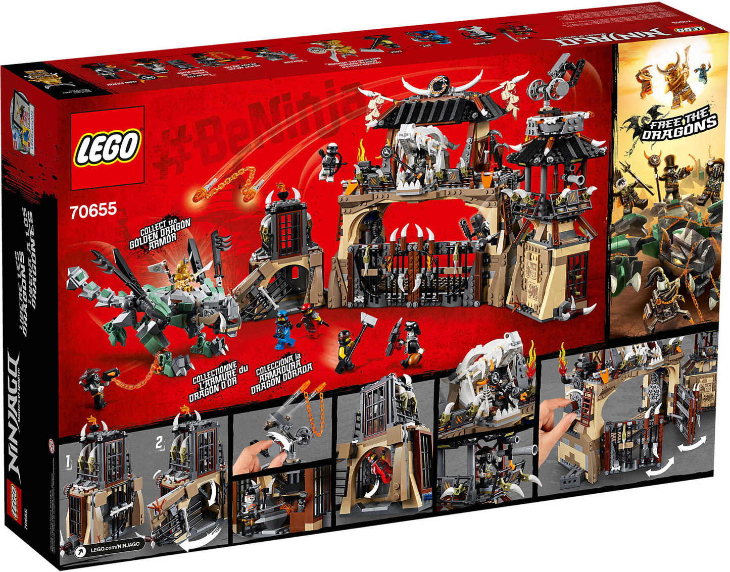 70655 LEGO Ninjago - La Fossa Del Dragone