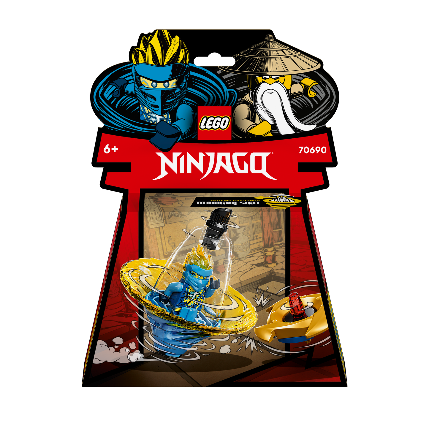 70690 LEGO Ninjago - Addestramento ninja di Spinjitzu con Jay