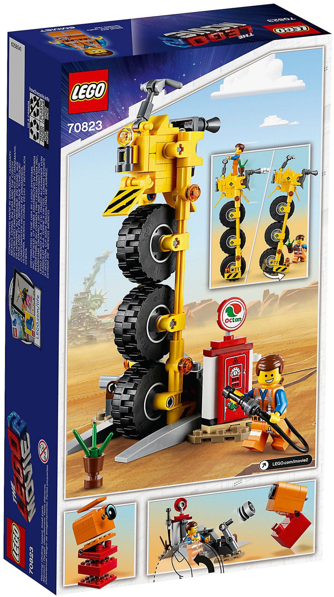 70823 LEGO Movie - Il Triciclo Di Emmet!
