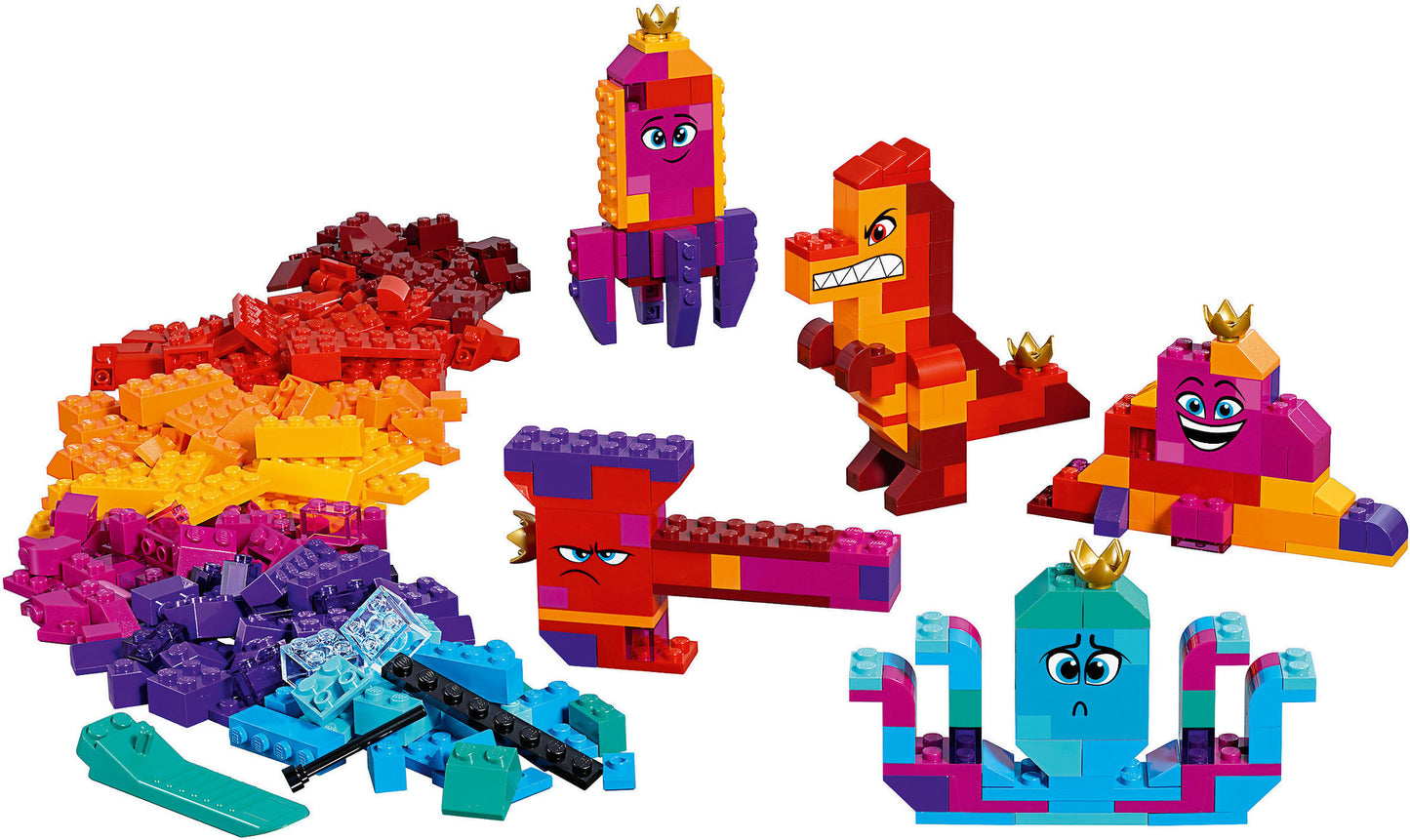 70825 LEGO Movie - La Scatola "Costruisci Quello Che Vuoi" Della Regina Wello Ke Wuoglio!