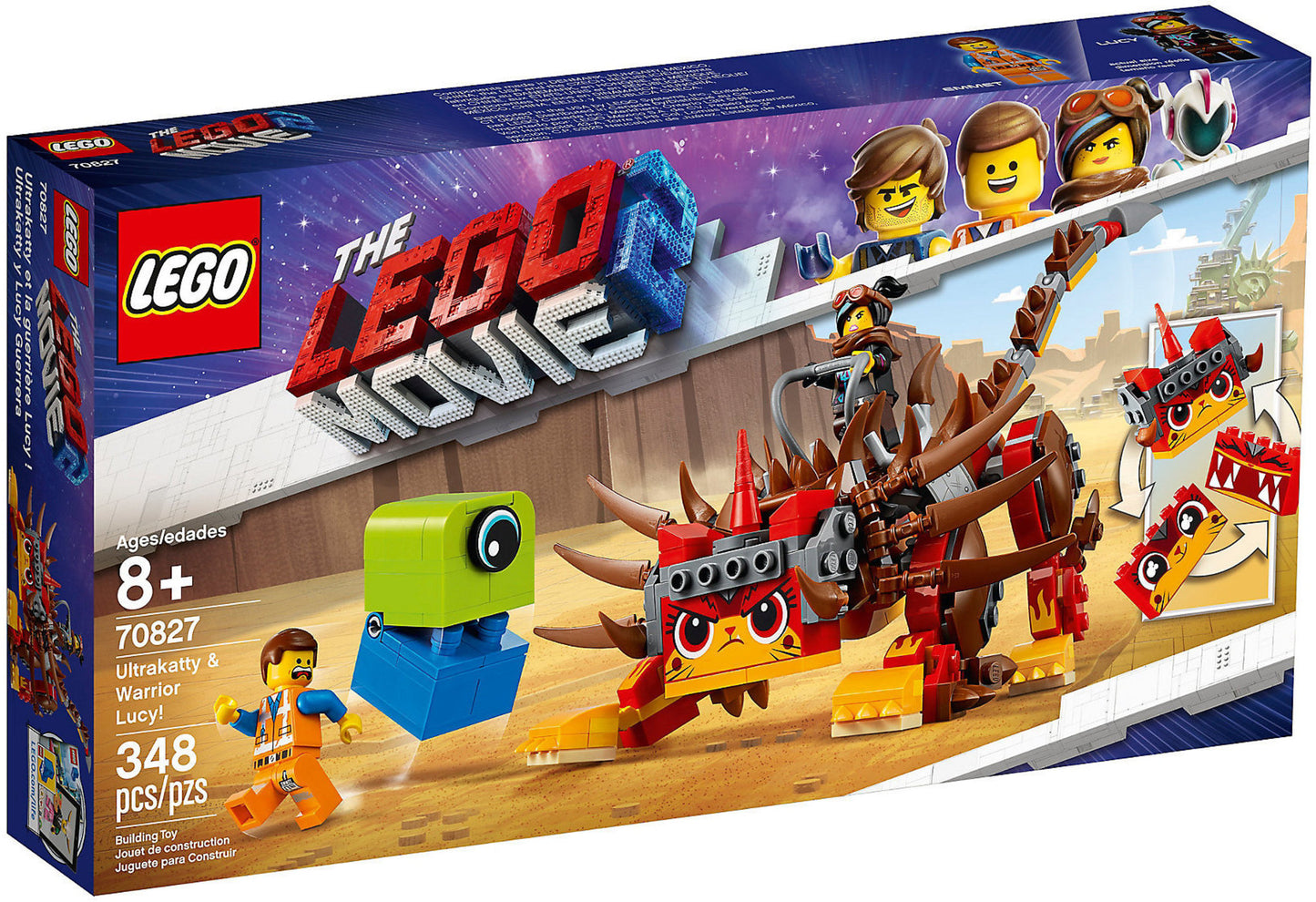 70827 LEGO Movie - Ultrakatty E Lucy Guerriera!