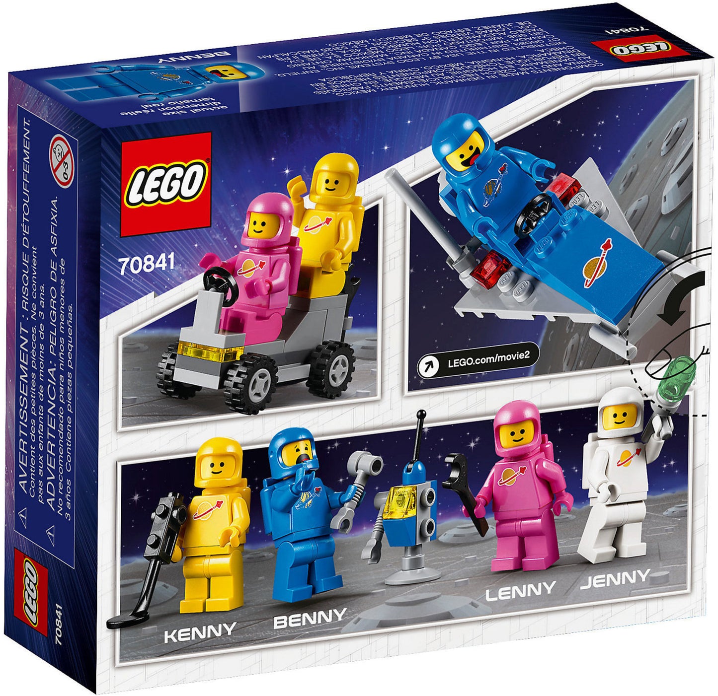 70841 LEGO Movie - La Squadra Spaziale di Benny