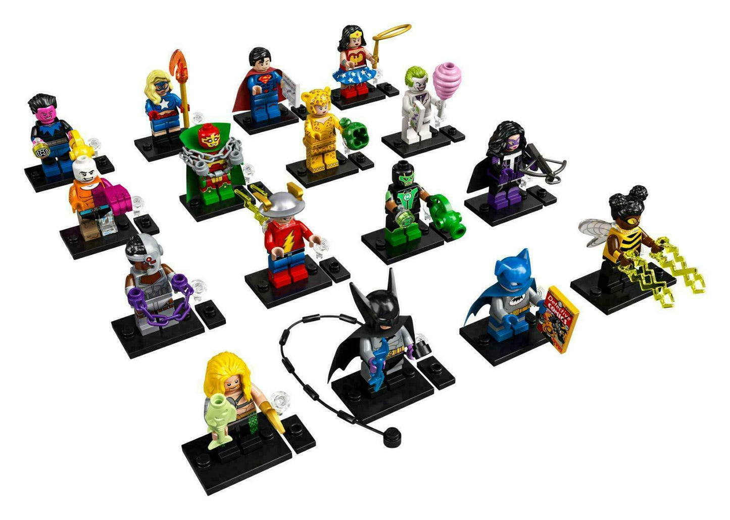 71026 LEGO Minifigures Serie DC Super Heroes Completa