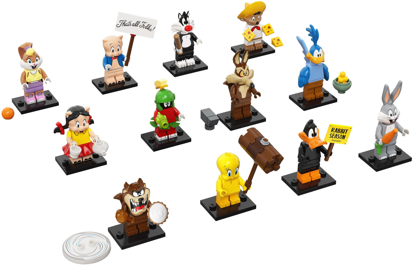 71030 LEGO Minifigures Serie Looney Tunes™ Completa
