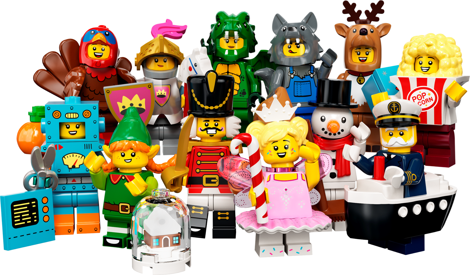 71034 LEGO Minifigures Serie 23 Completa – sgorbatipiacenza