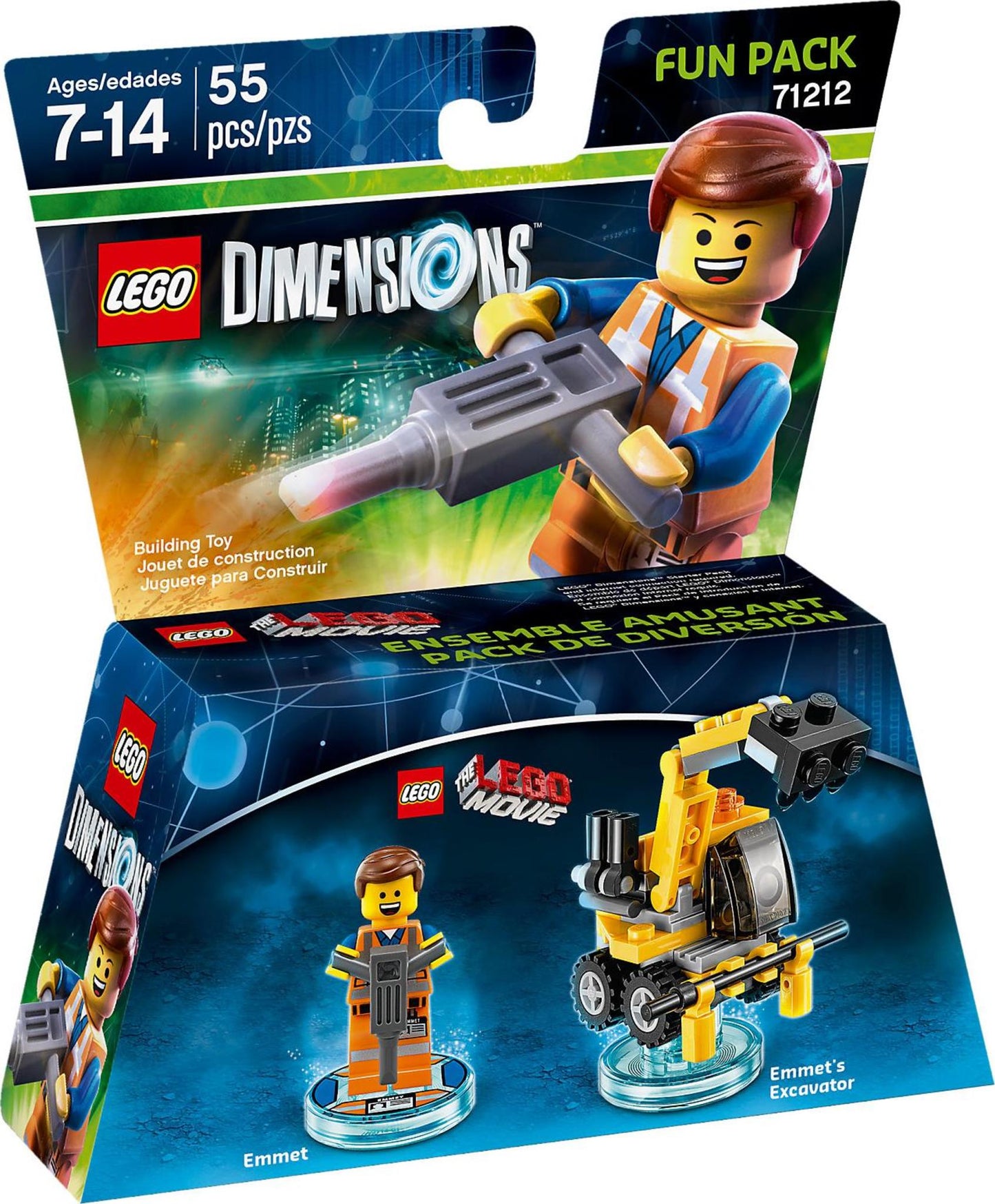 71212 LEGO Dimension - The LEGO Movie - Fun Pack: Emmet