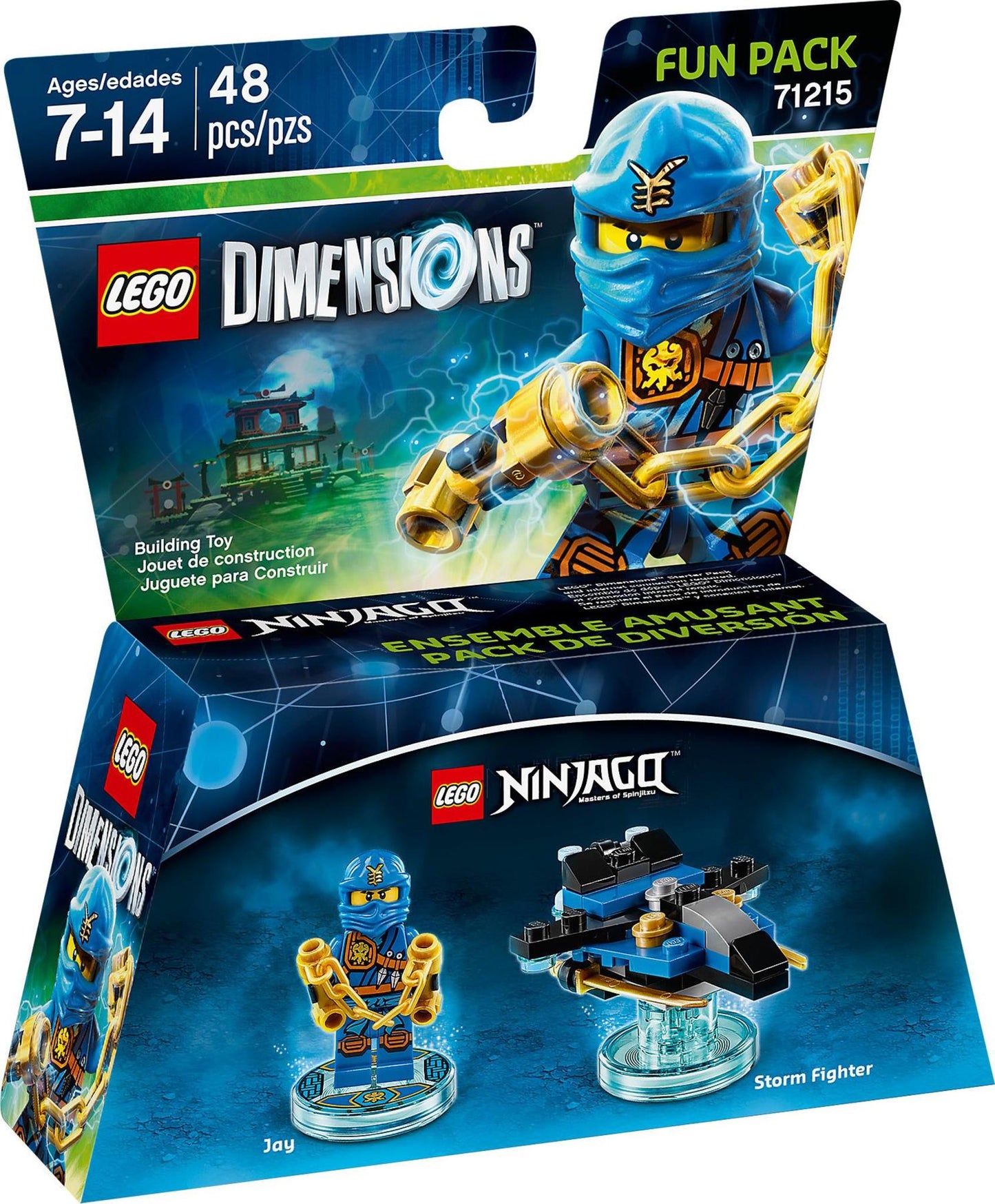 71215 LEGO Dimension - Ninjago - Fun Pack: Jay