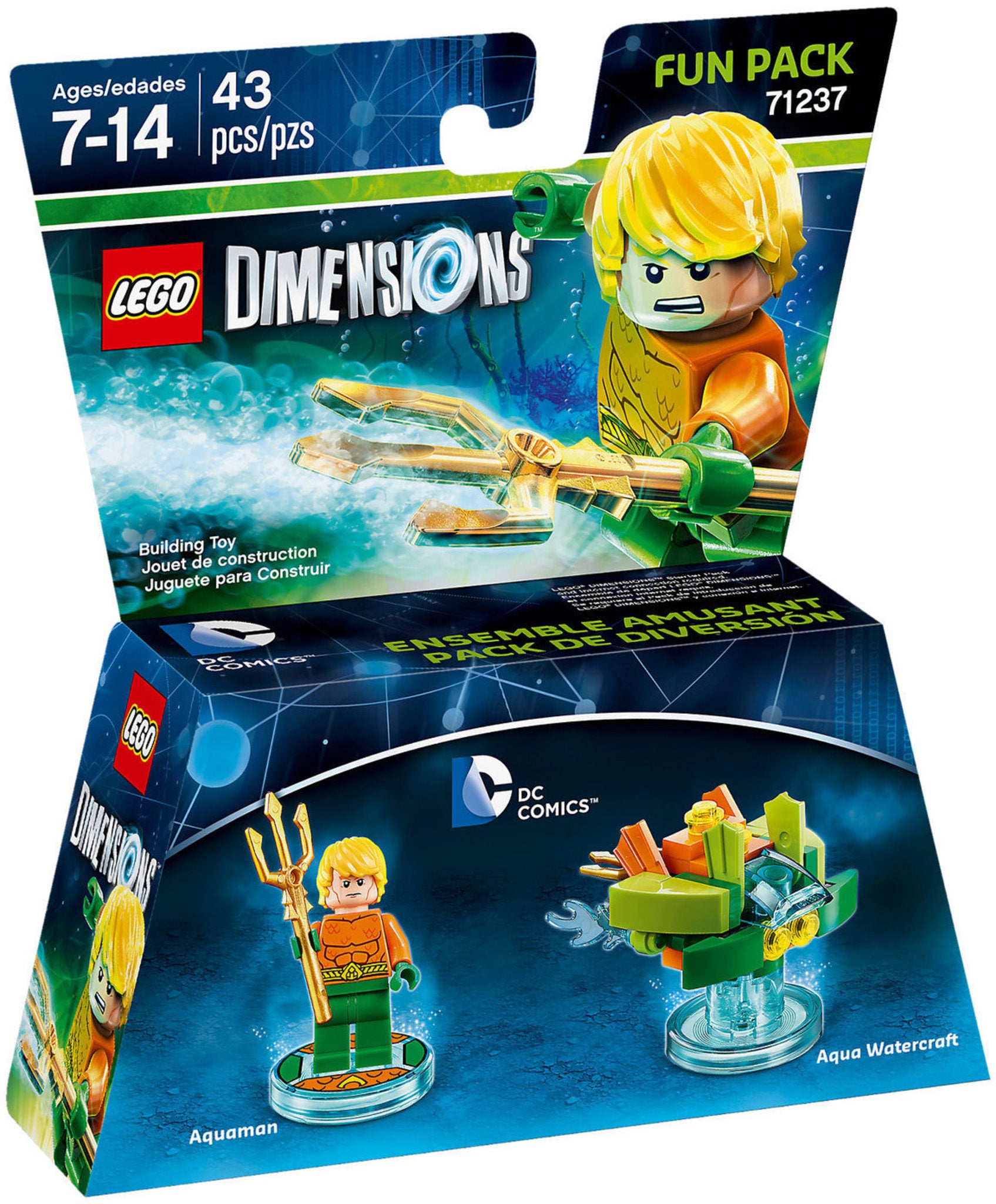71237 LEGO Dimension DC Fun Pack: Aquaman – sgorbatipiacenza