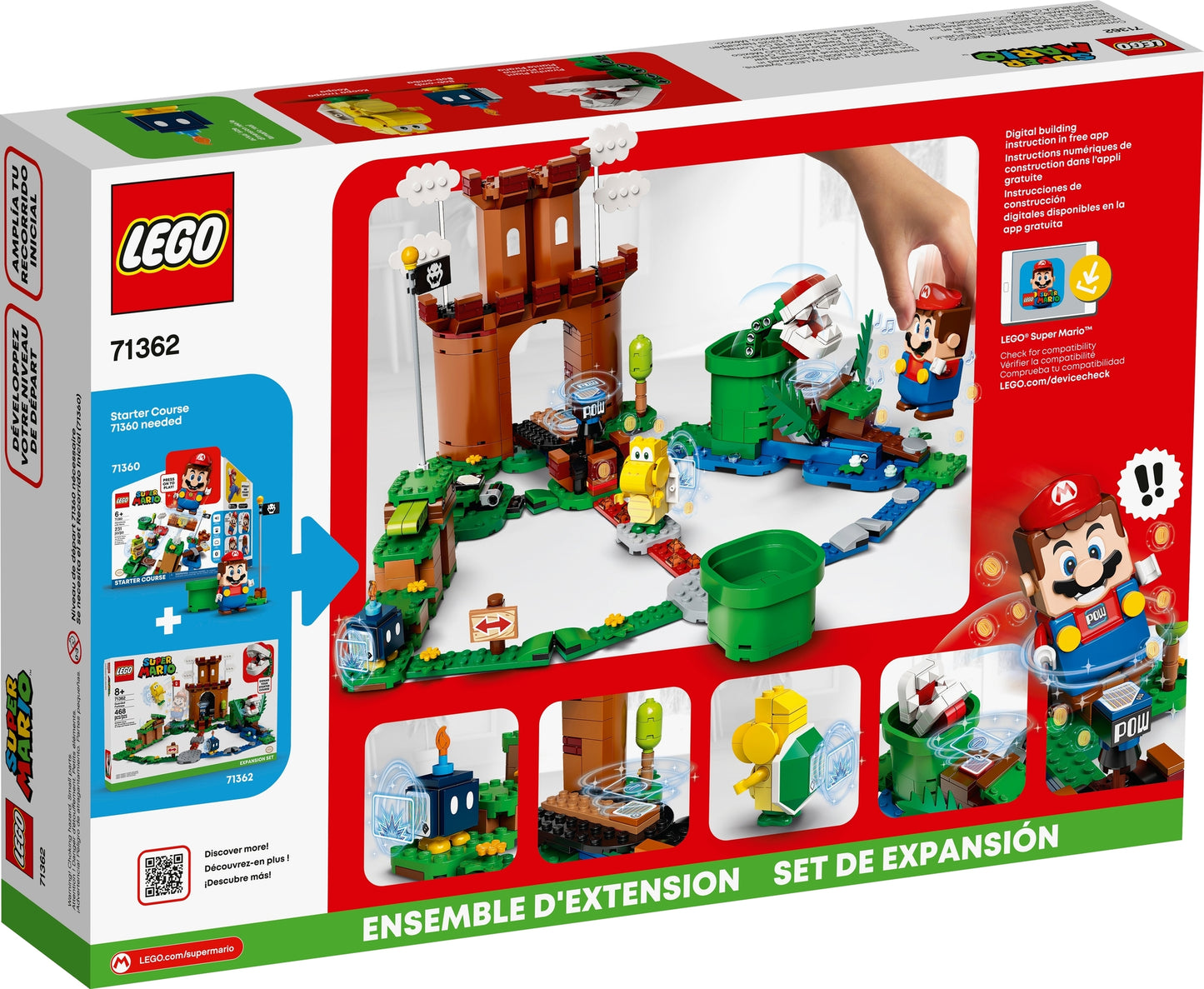 71362 LEGO Super Mario - Fortezza Sorvegliata - Pack di Espansione