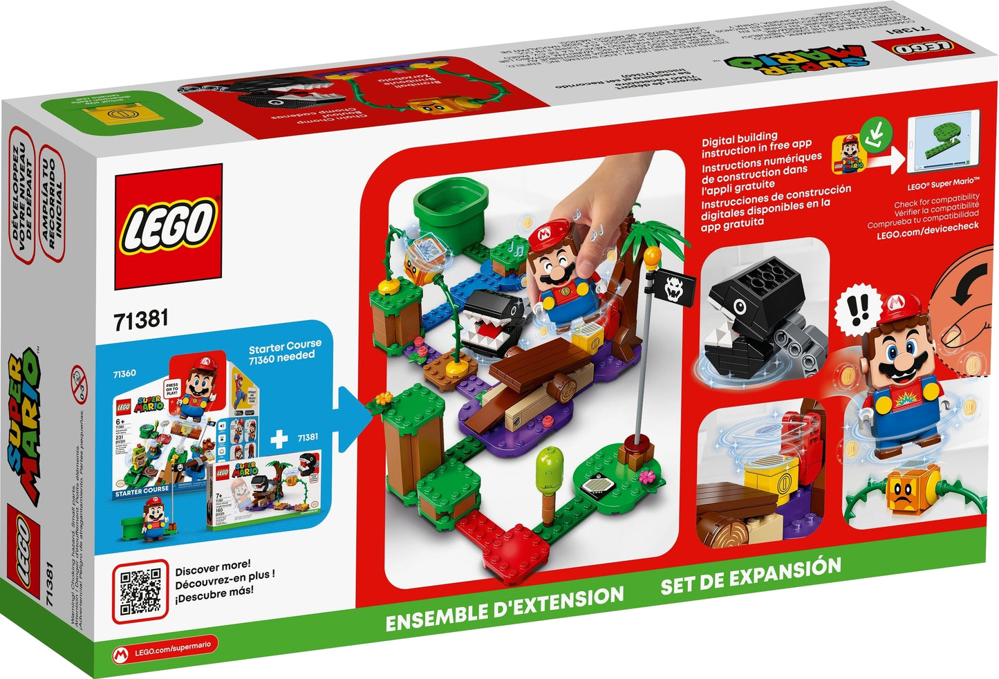 71381 LEGO Super Mario - Incontro nella Giungla di Categnaccio - Pack di Espansione