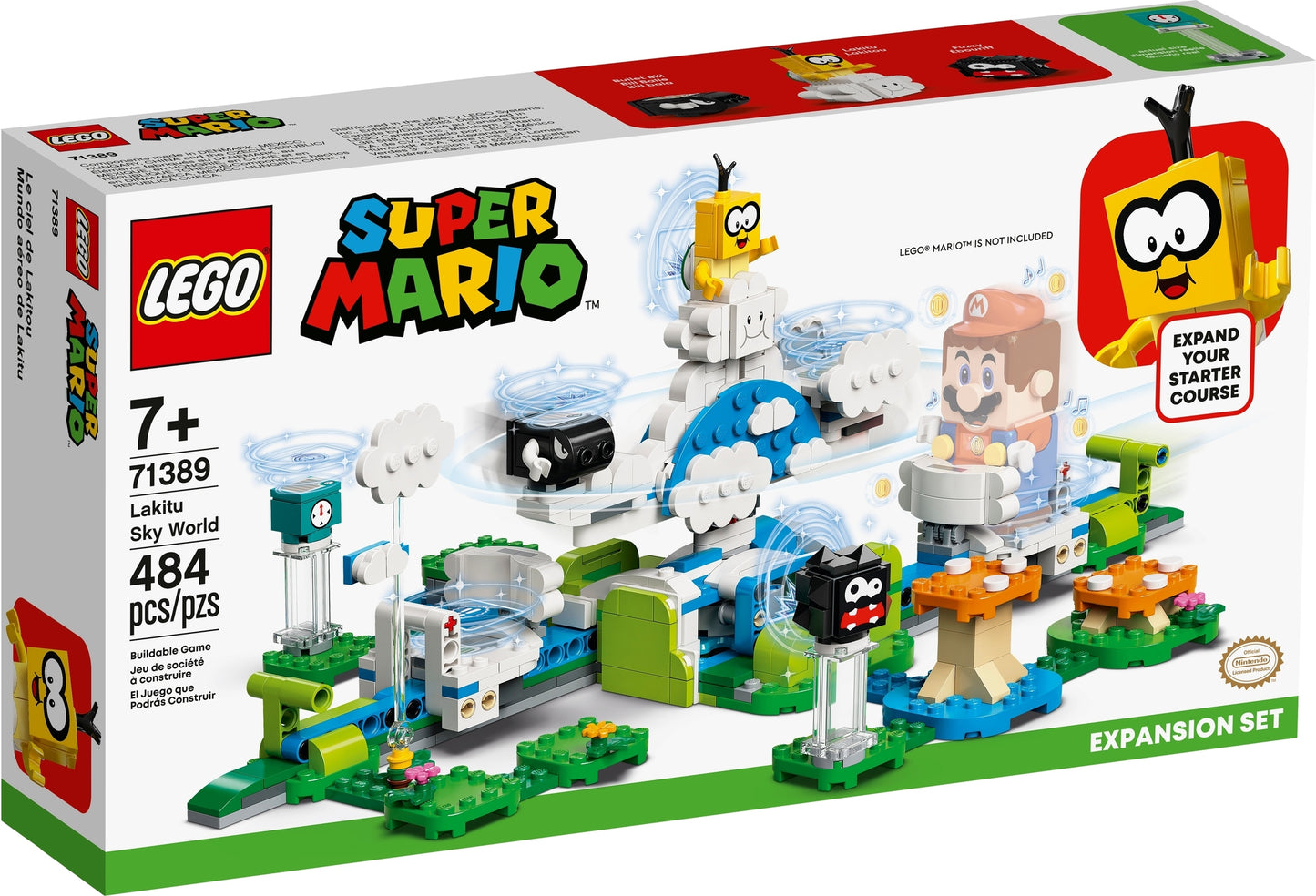 71389 LEGO Super Mario - Il Mondo Cielo Di Lakitu - Pack Di Espansione