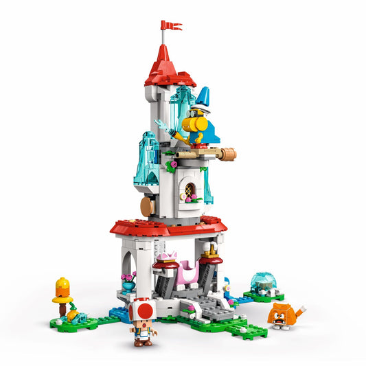 71407 LEGO Super Mario - Pack espansione Costume di Peach gatto e Torre ghiacciata