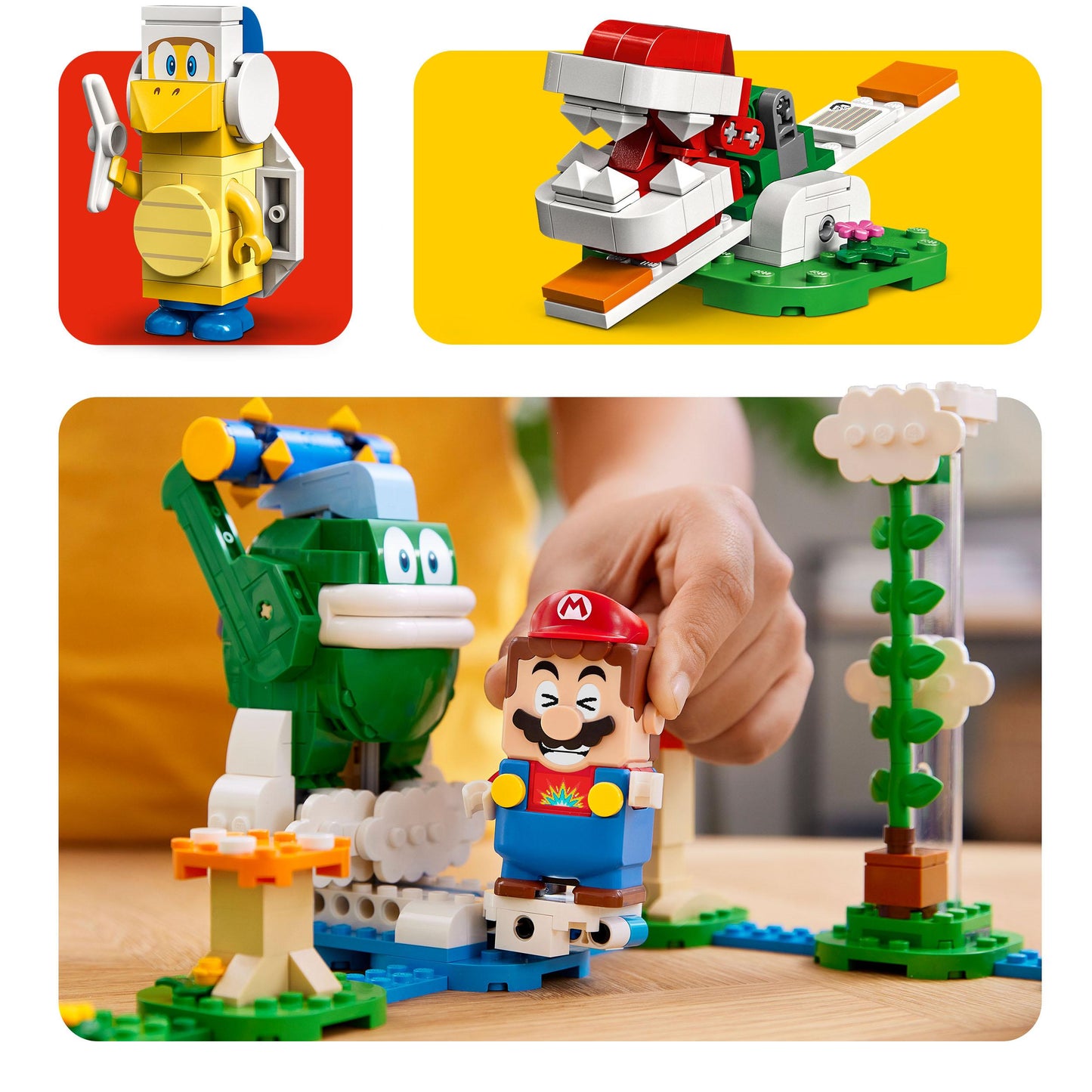 71409 LEGO Super Mario - Pack espansione Sfida sulle nuvole di Spike gigante