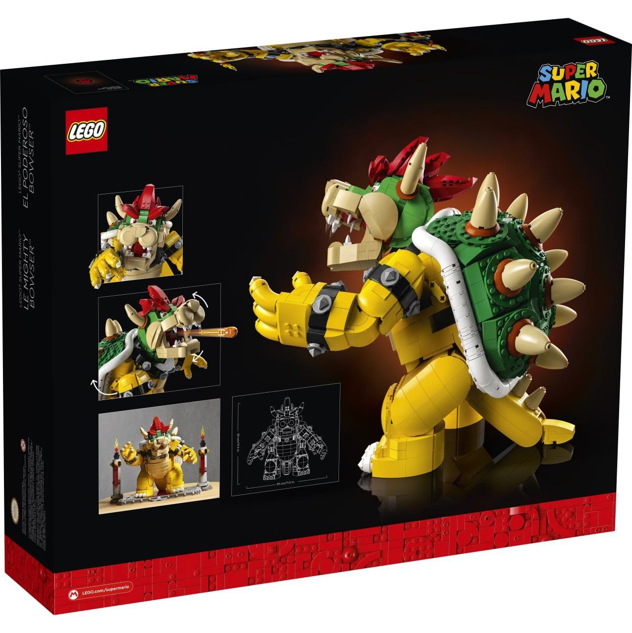 71411 LEGO Super Mario - Il potente Bowser