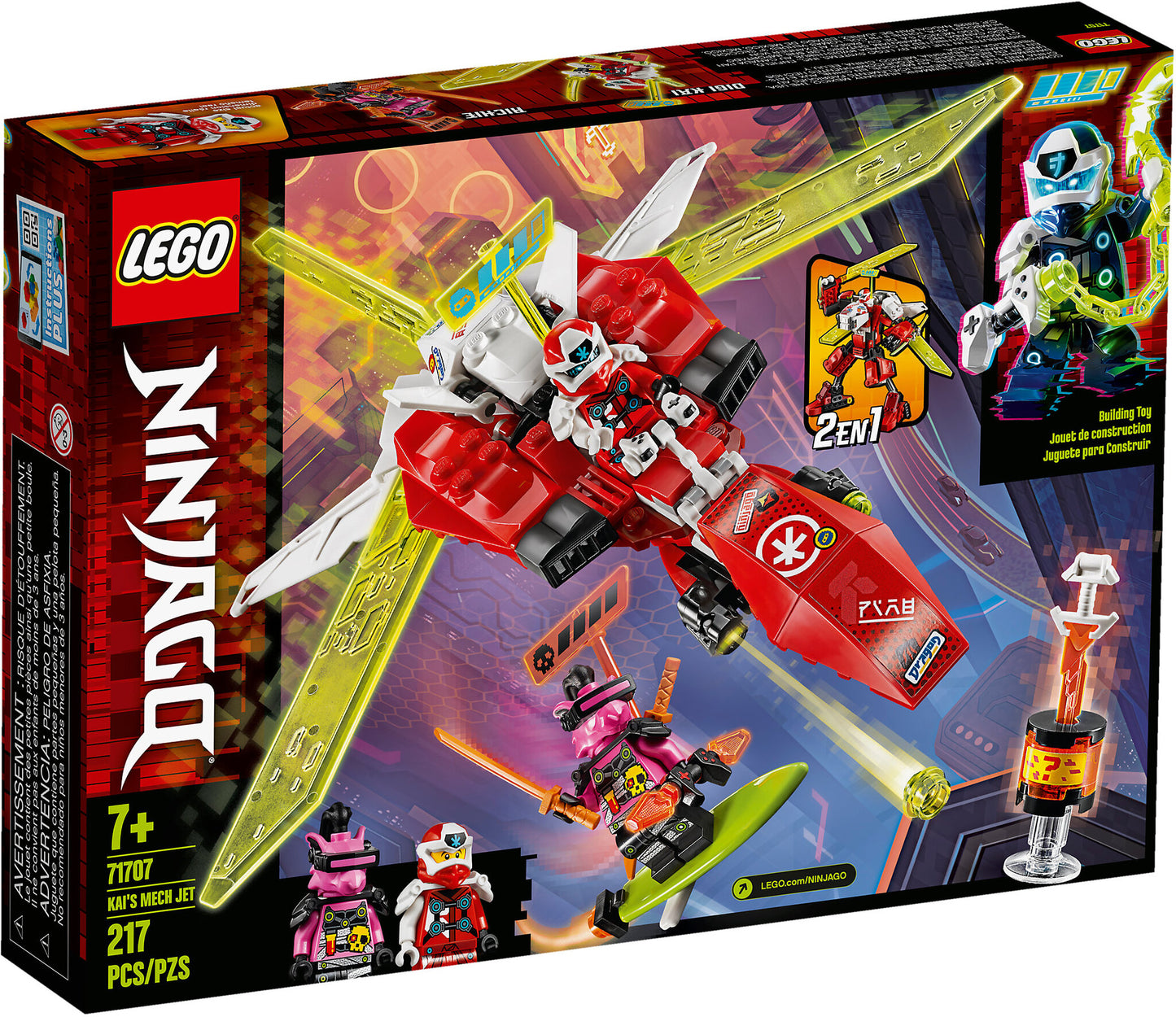 71707 LEGO Ninjago - Il Mech Jet di Kai