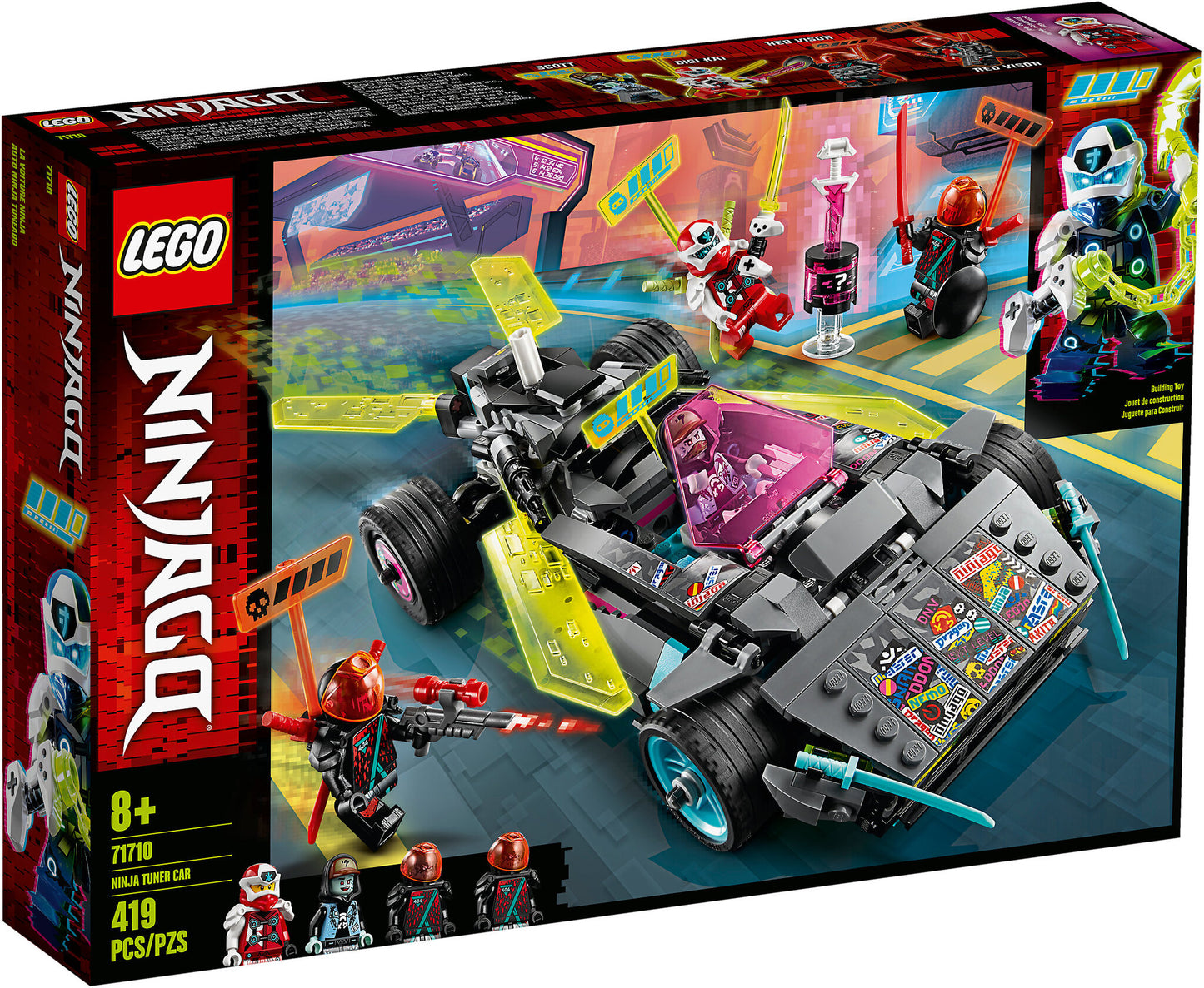 71710 LEGO Ninjago - La Macchina Tuner Dei Ninja