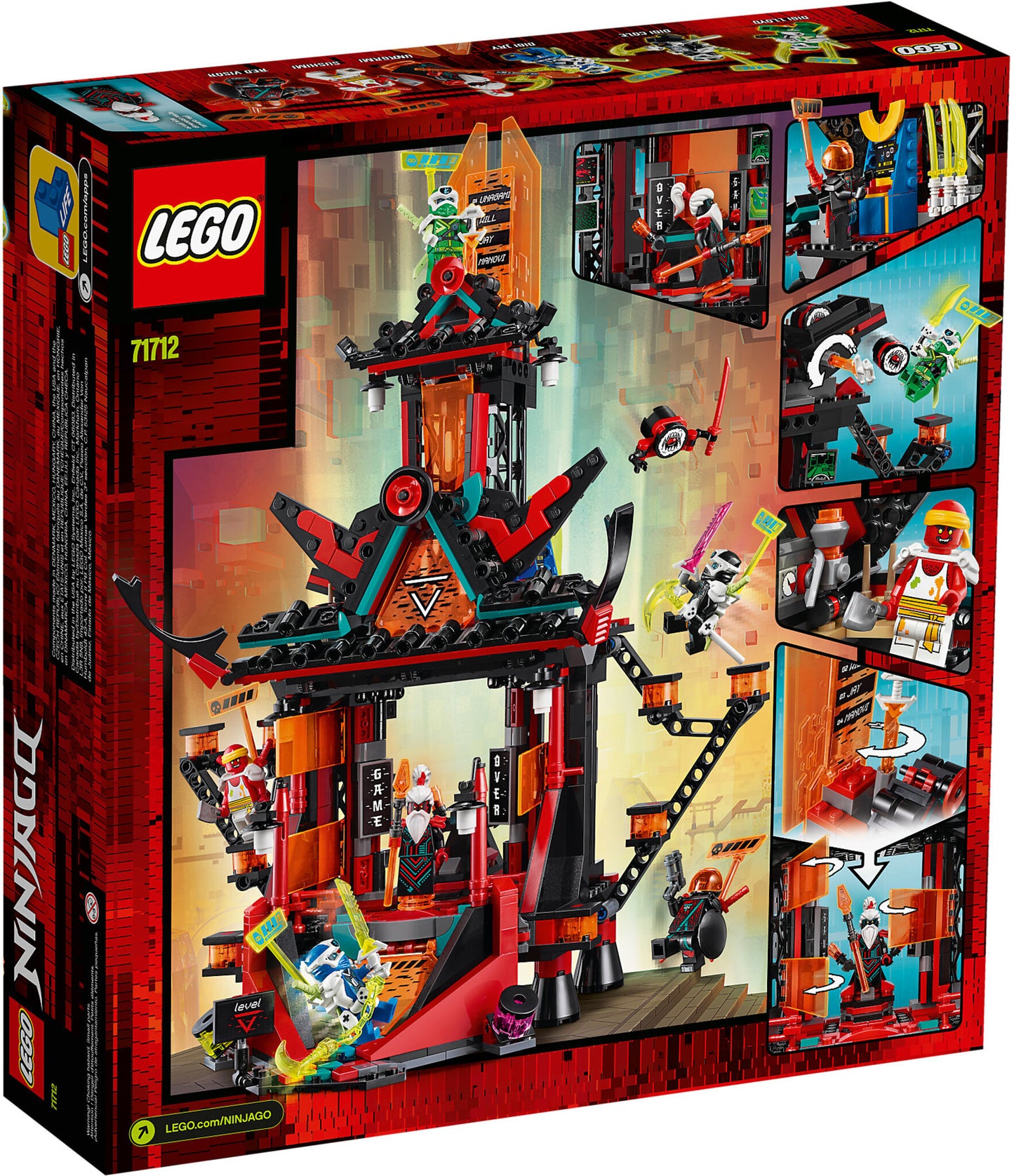 71712 LEGO Ninjago - Il Tempio Della Follia Imperiale