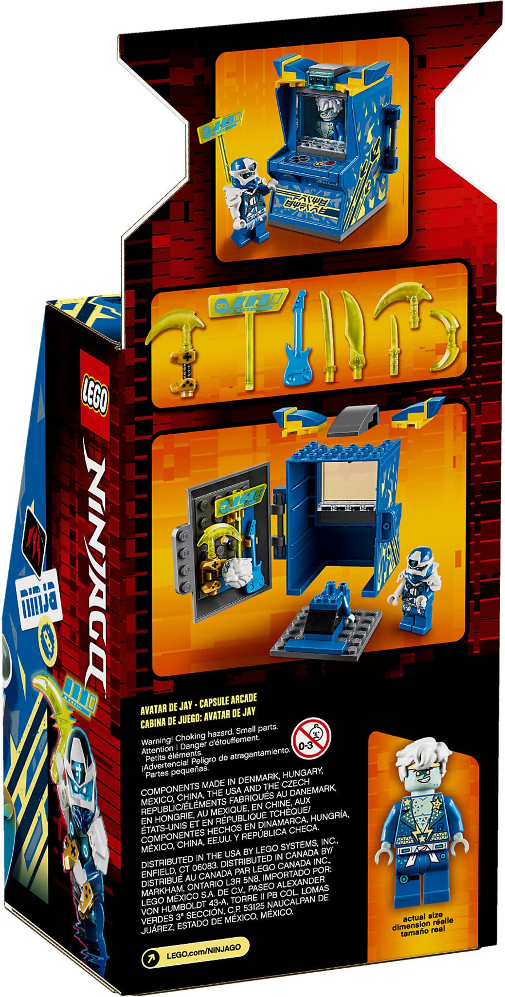 71715 LEGO Ninjago - Avatar di Jay: Pod Sala Giochi