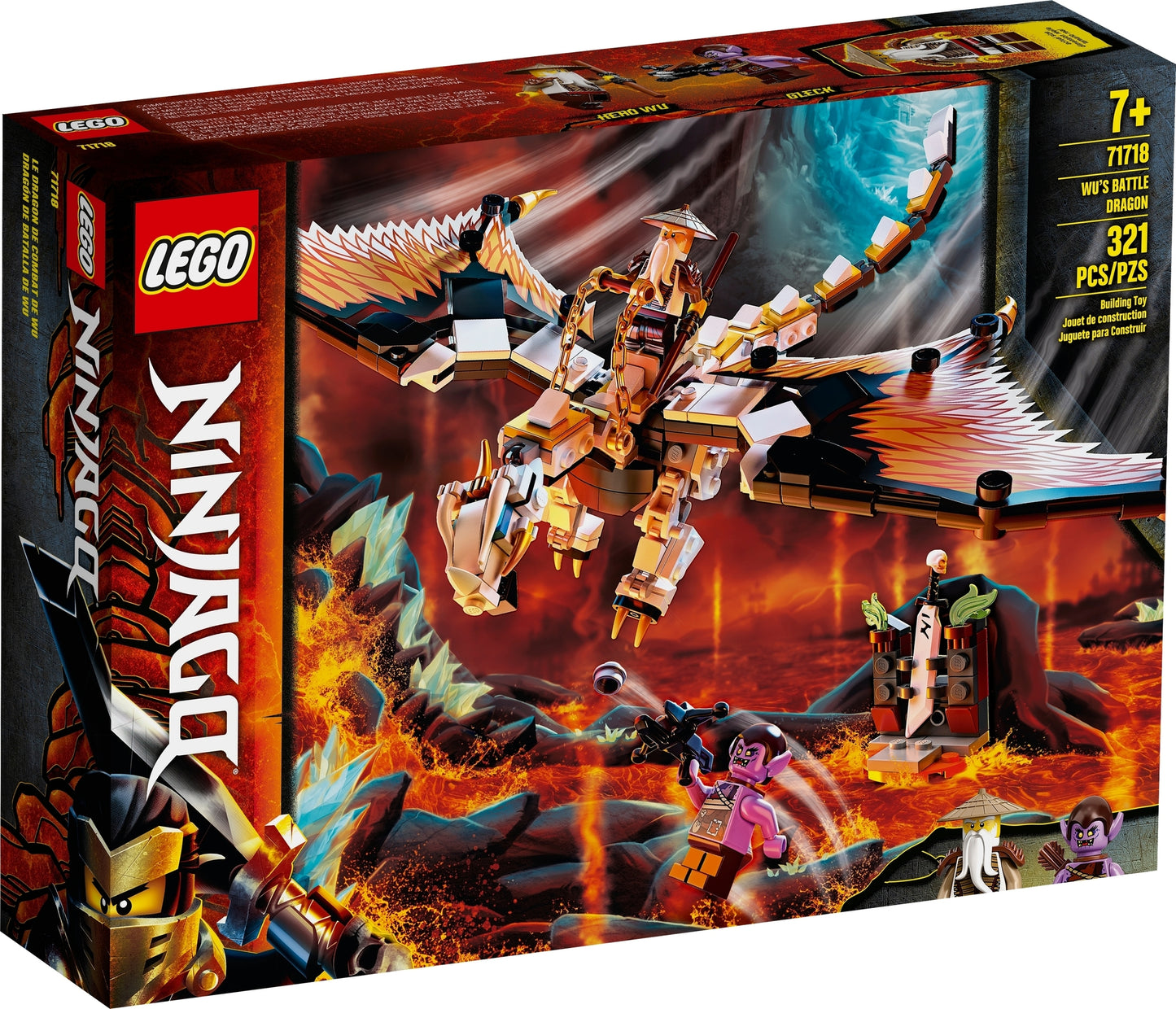 71718 LEGO Ninjago - Dragone da Battaglia di Wu