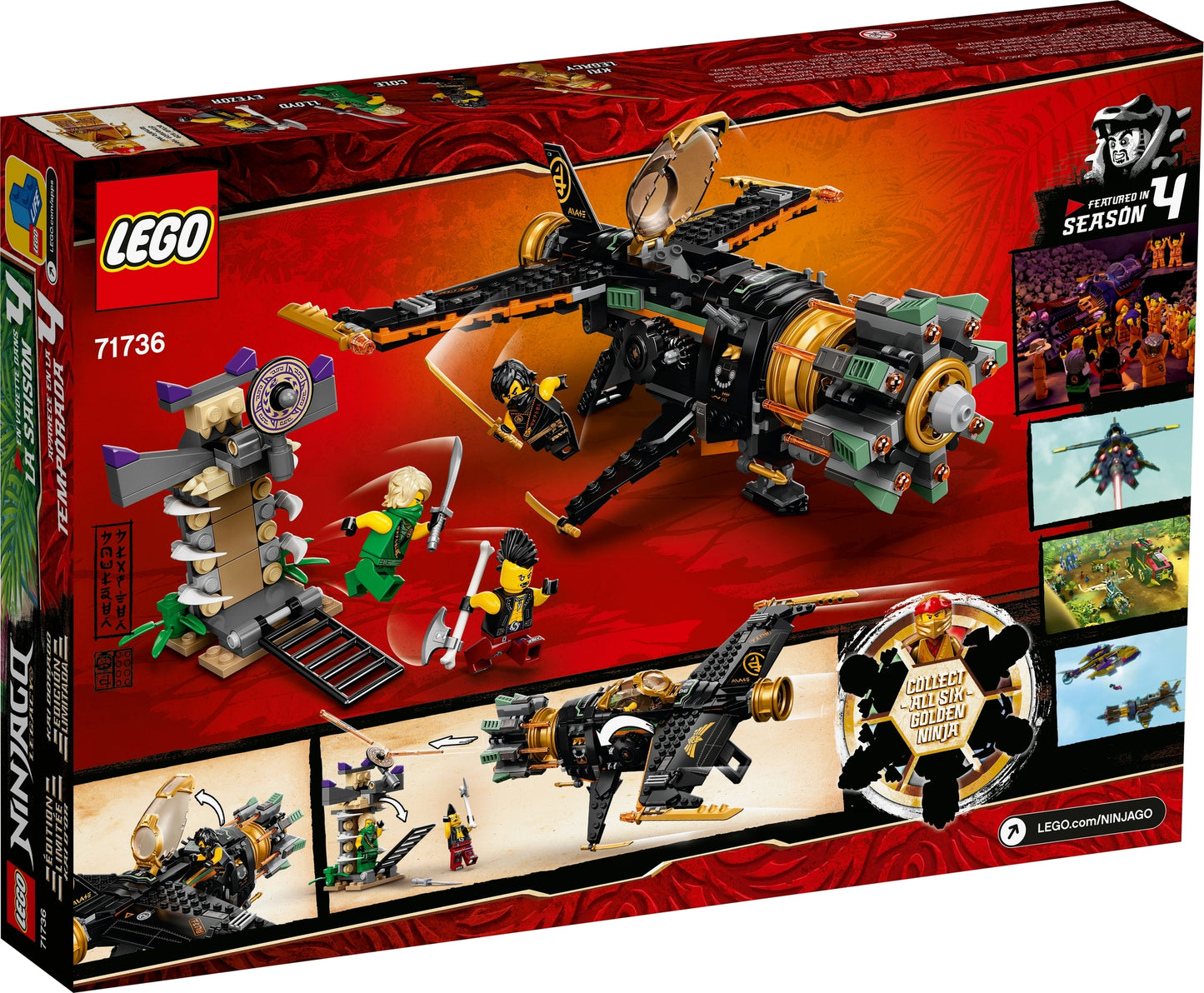 71736 LEGO Ninjago - Spara Missili