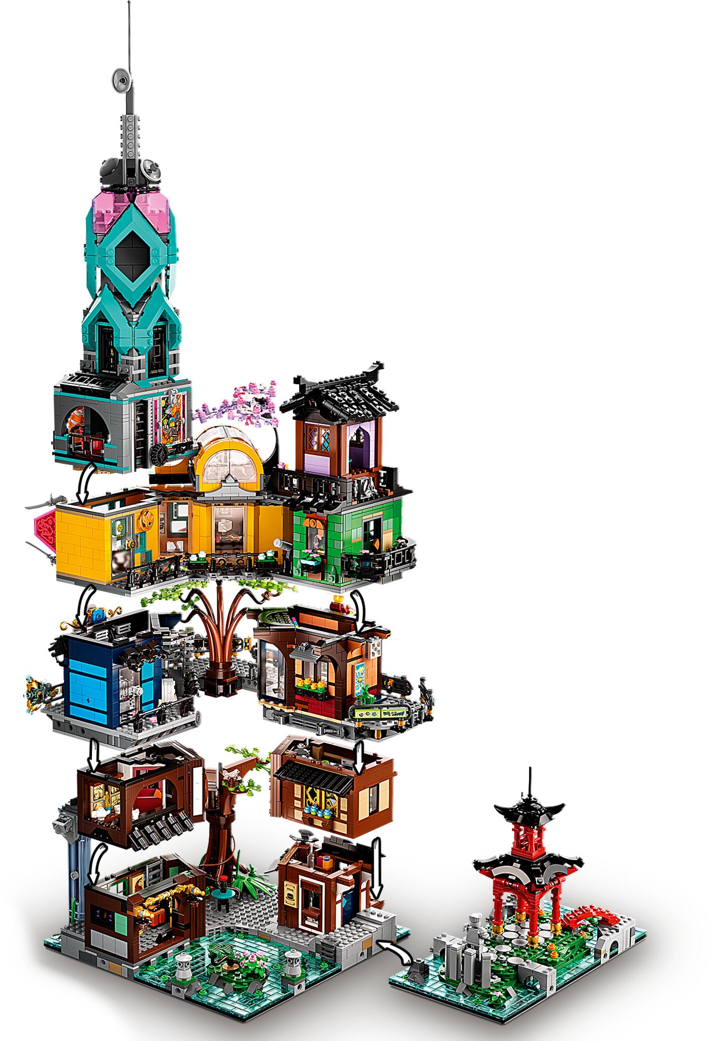 71741 LEGO Ninjago - Giardini di Ninjago® City