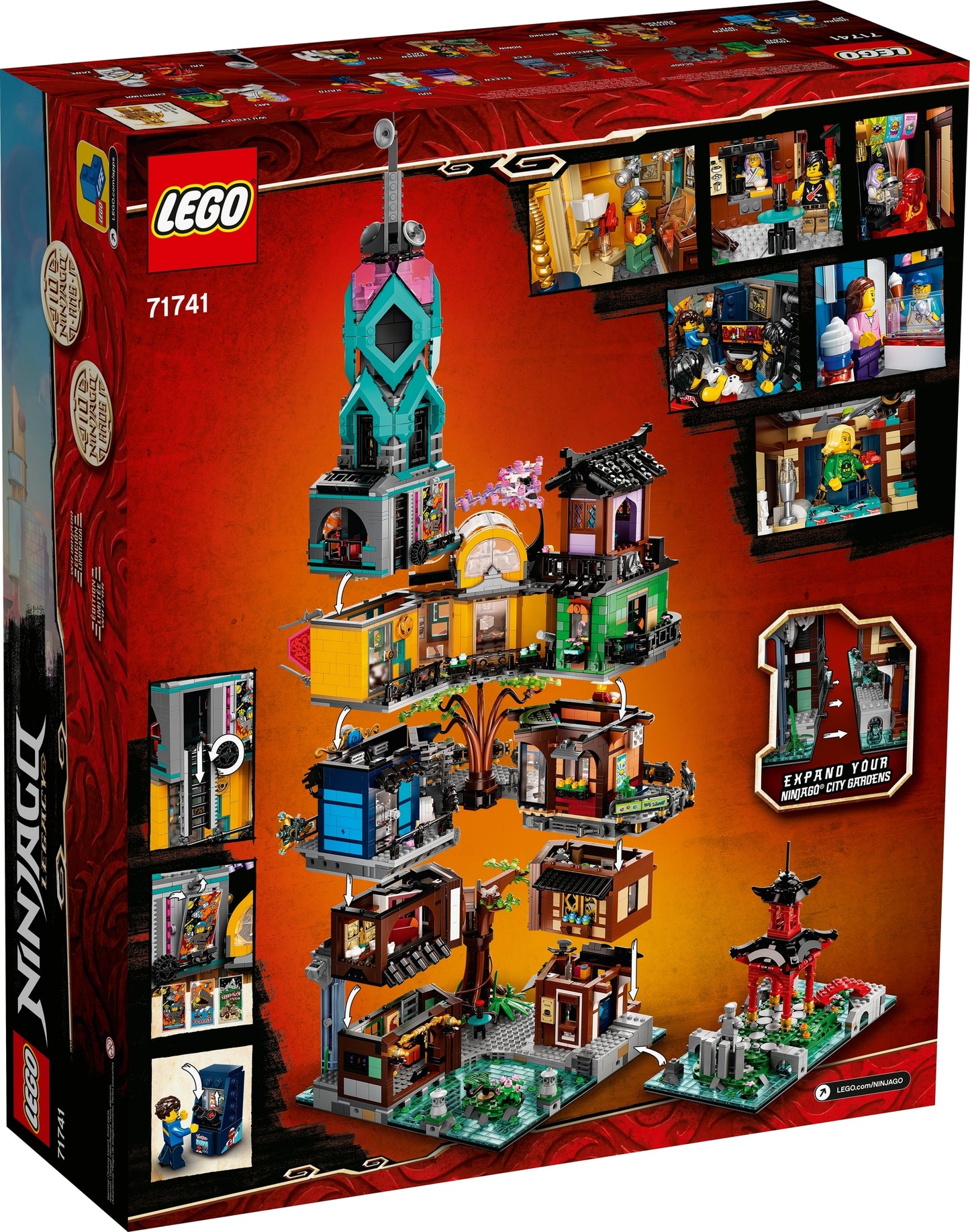 71741 LEGO Ninjago - Giardini di Ninjago® City