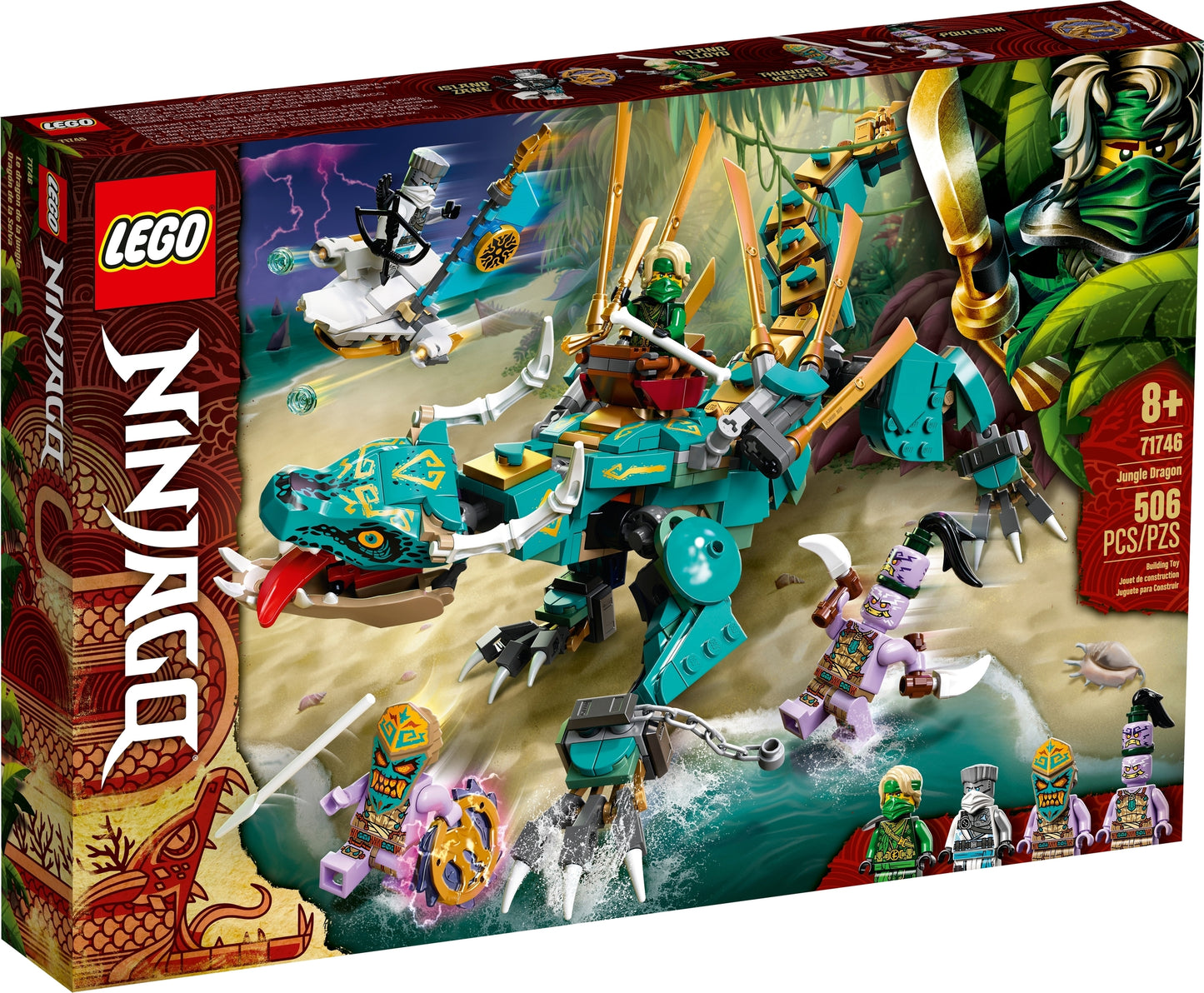 71746 LEGO Ninjago - Dragone della Giungla