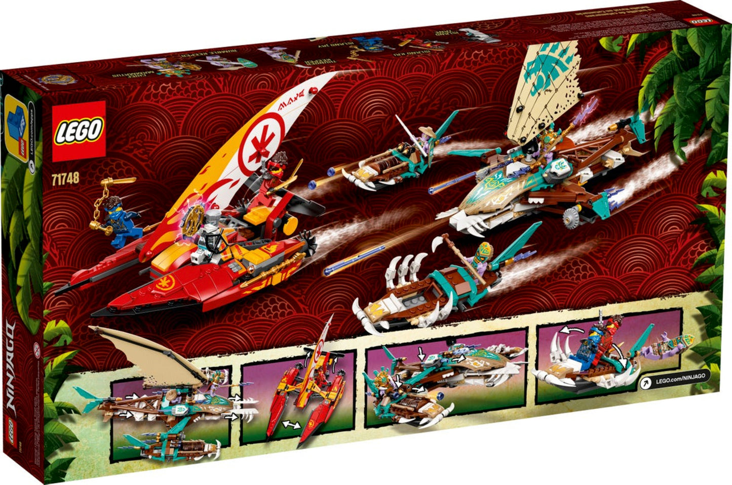 71748 LEGO Ninjago - Battaglia in Mare dei Catamarani