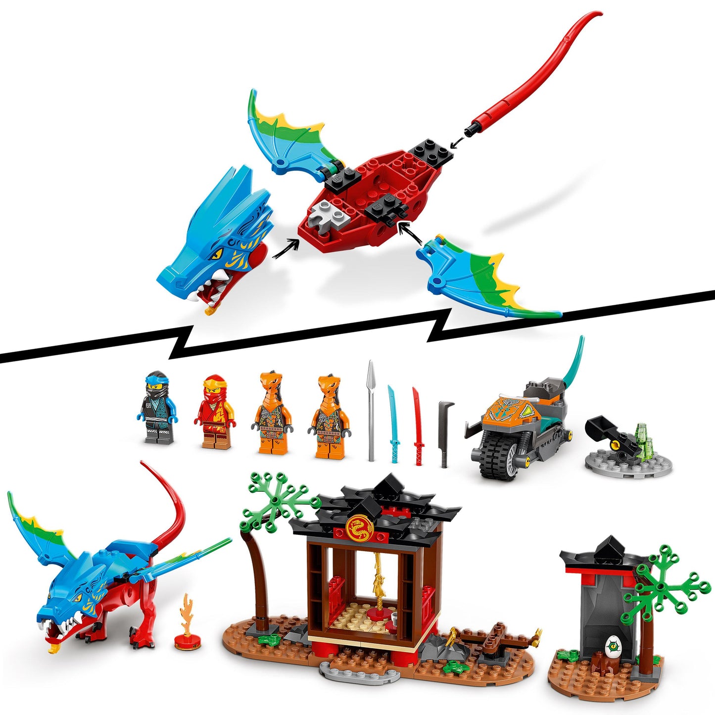 71759 LEGO Ninjago - Il tempio del Ninja dragone