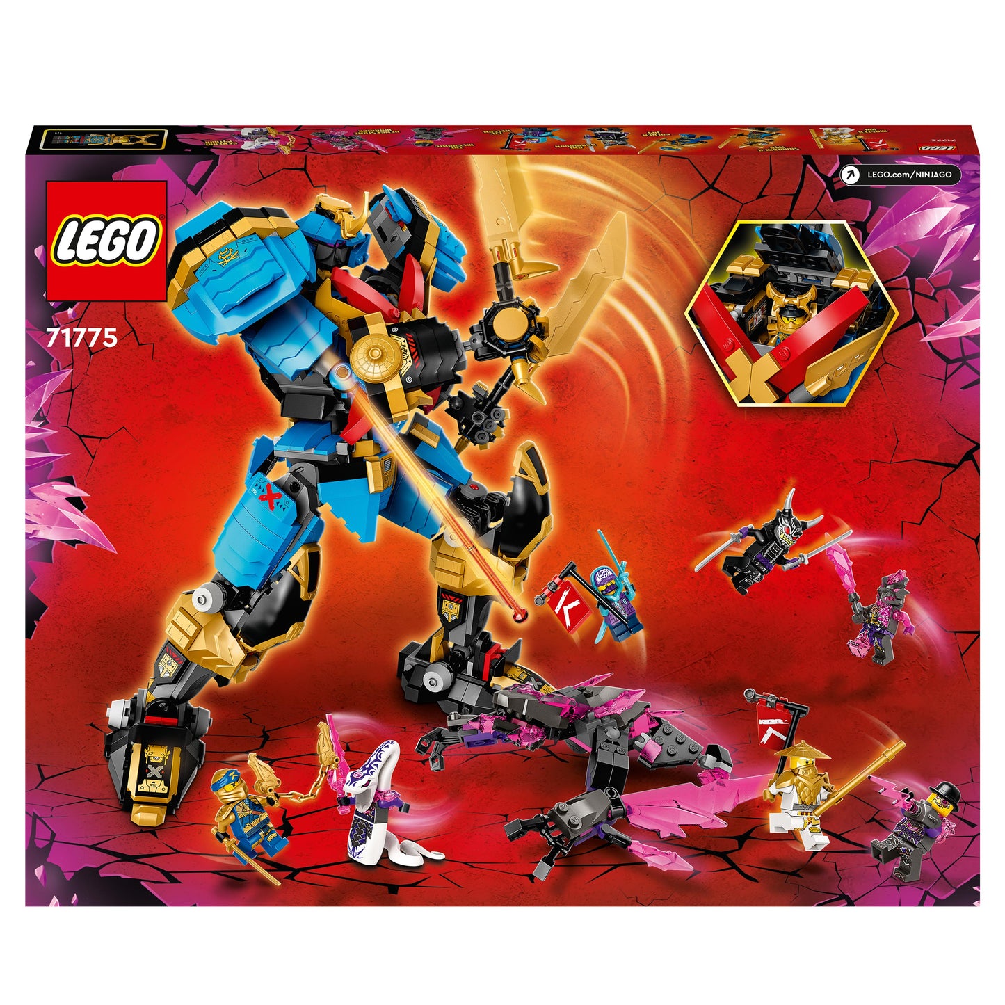 71775 LEGO Ninjago - MECH Samurai X di Nya
