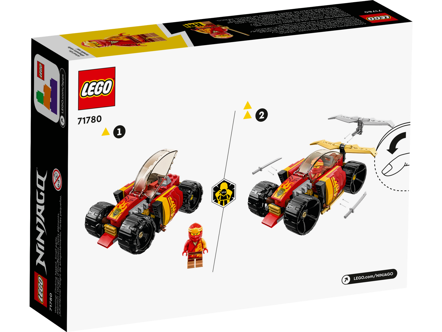 71780 LEGO Ninjago - Auto da corsa Ninja di Kai - EVOLUTION
