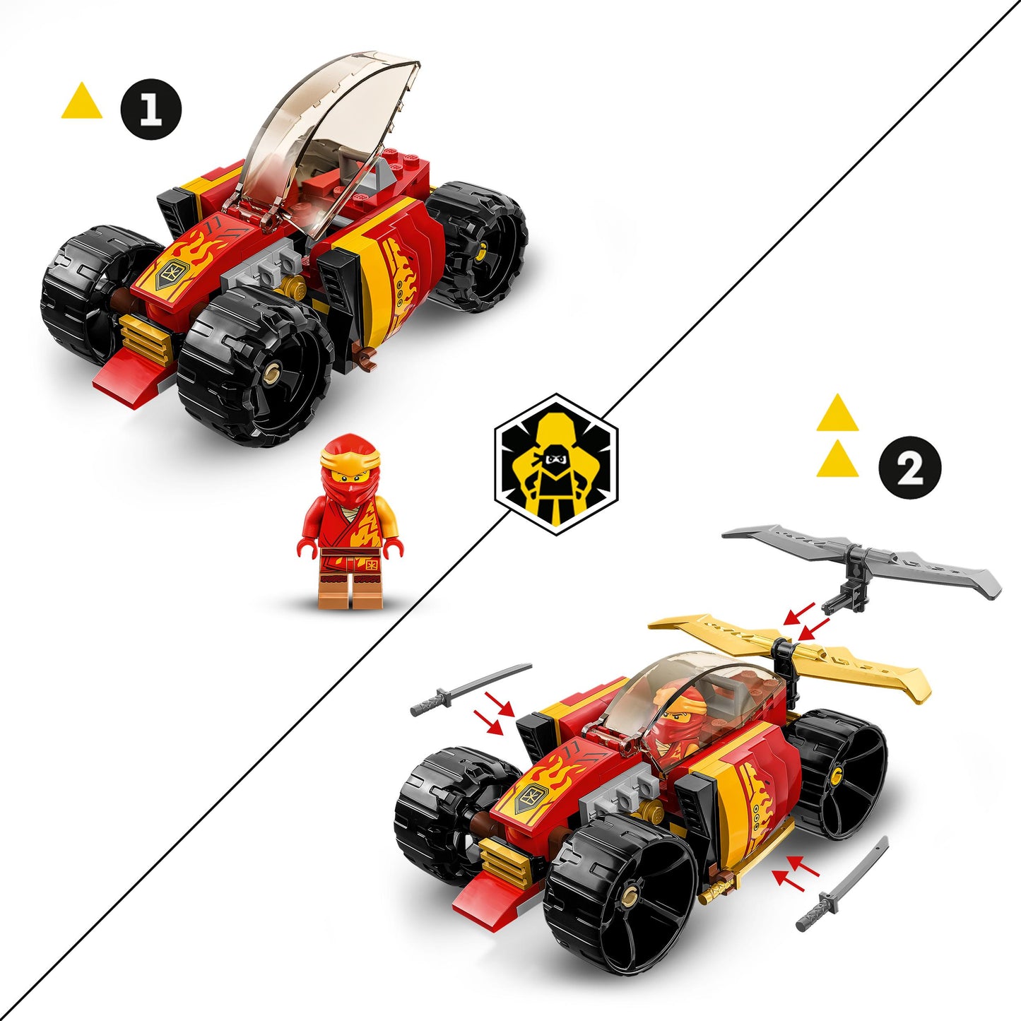 71780 LEGO Ninjago - Auto da corsa Ninja di Kai - EVOLUTION