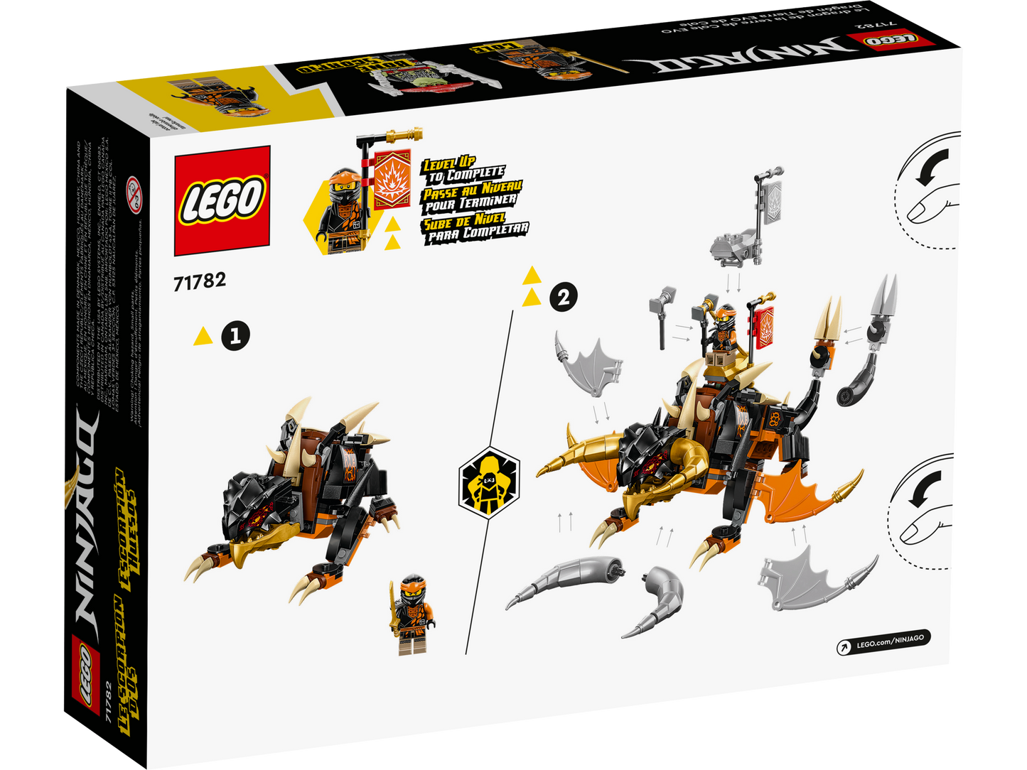 71782 LEGO Ninjago - Drago di Terra di Cole - EVOLUTION