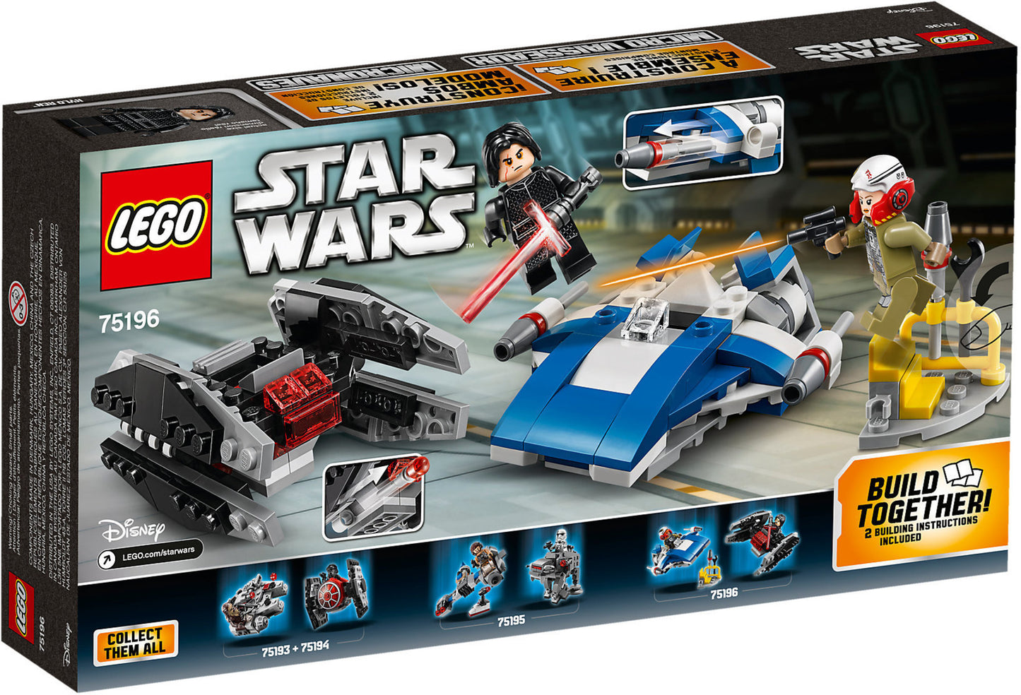 75196 LEGO Star Wars - A Wing™ Contro Microfighter Tie Silencer™