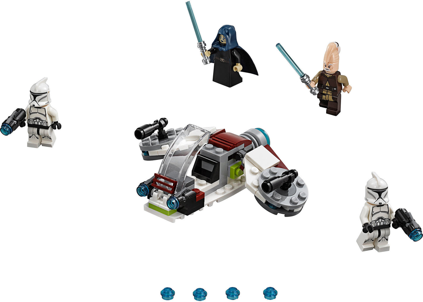 75206 LEGO Star Wars - Battle Pack Jedi™ E Clone Troopers™
