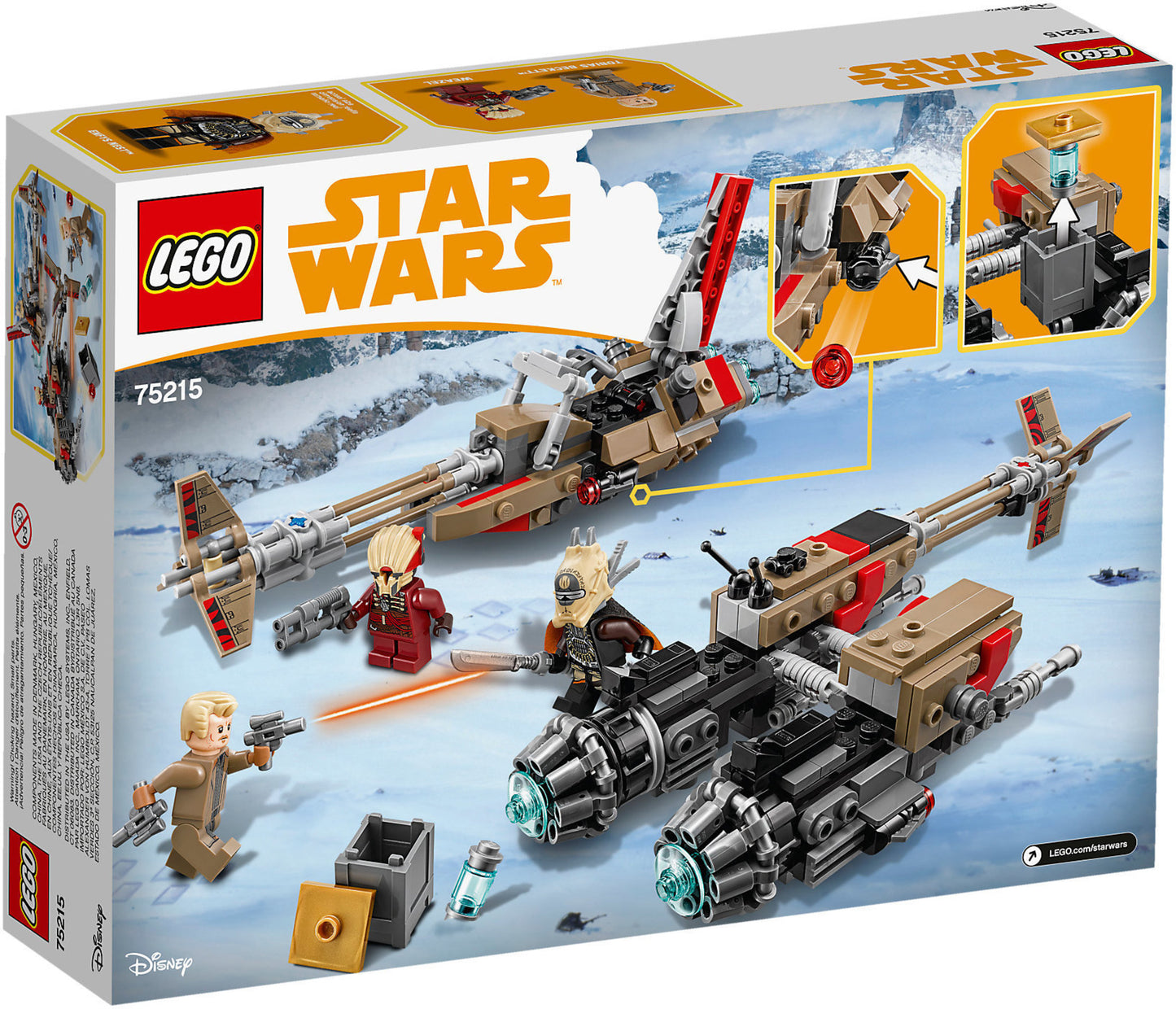 75215 LEGO Star Wars - Swoop Bikes™ Di Cloud Rider