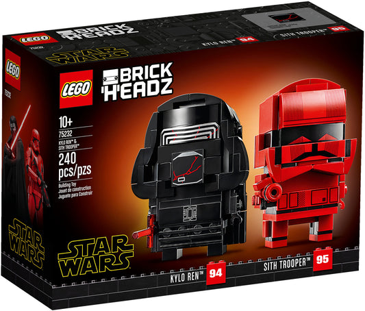 75232 LEGO Brickheadz - Kylo Ren™ e Sith Trooper™