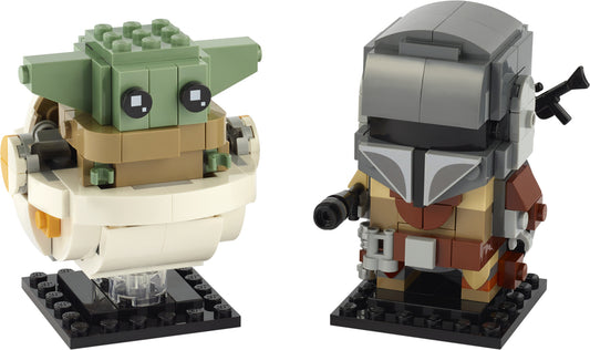 75317 LEGO Brickheadz - Il Mandaloriano e Il Bambino