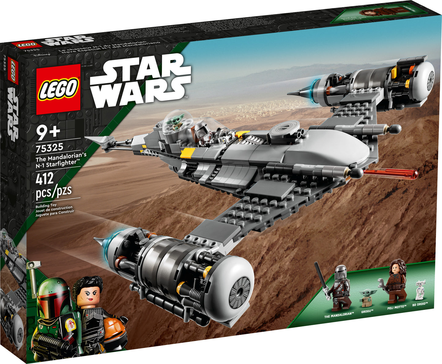 75325 LEGO Star Wars - Starfighter™ N-1 del Mandaloriano
